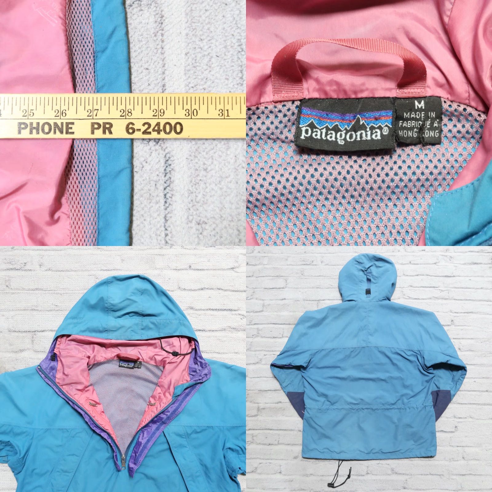 Patagonia Vintage Patagonia Pullover Parka Jacket M Blue Mens Size US M / EU 48-50 / 2 - 8 Thumbnail
