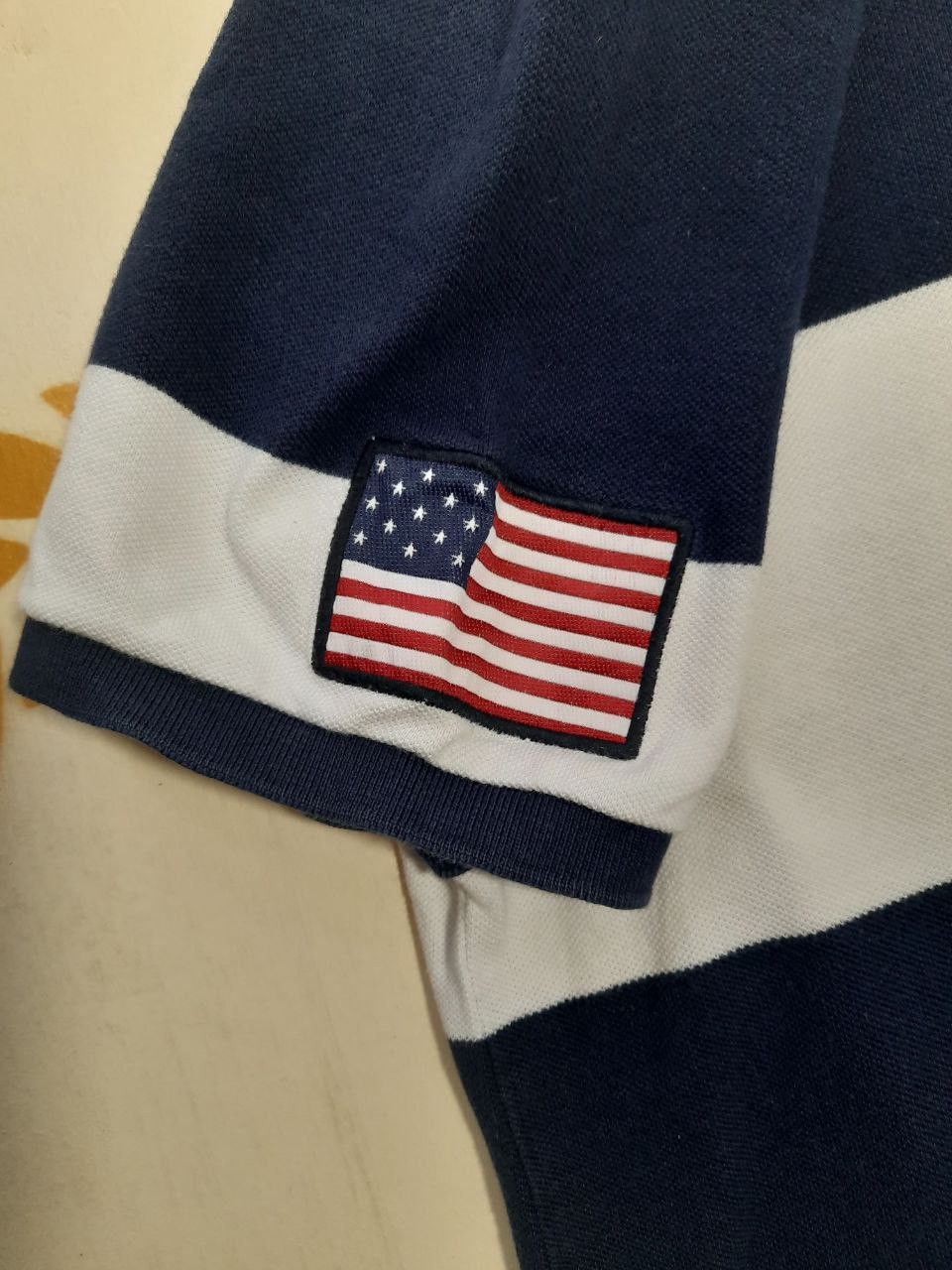 Polo Ralph Lauren × Ralph Lauren Polo Ralph Lauren Striped Polo Shirt Size US XL / EU 56 / 4 - 9 Thumbnail