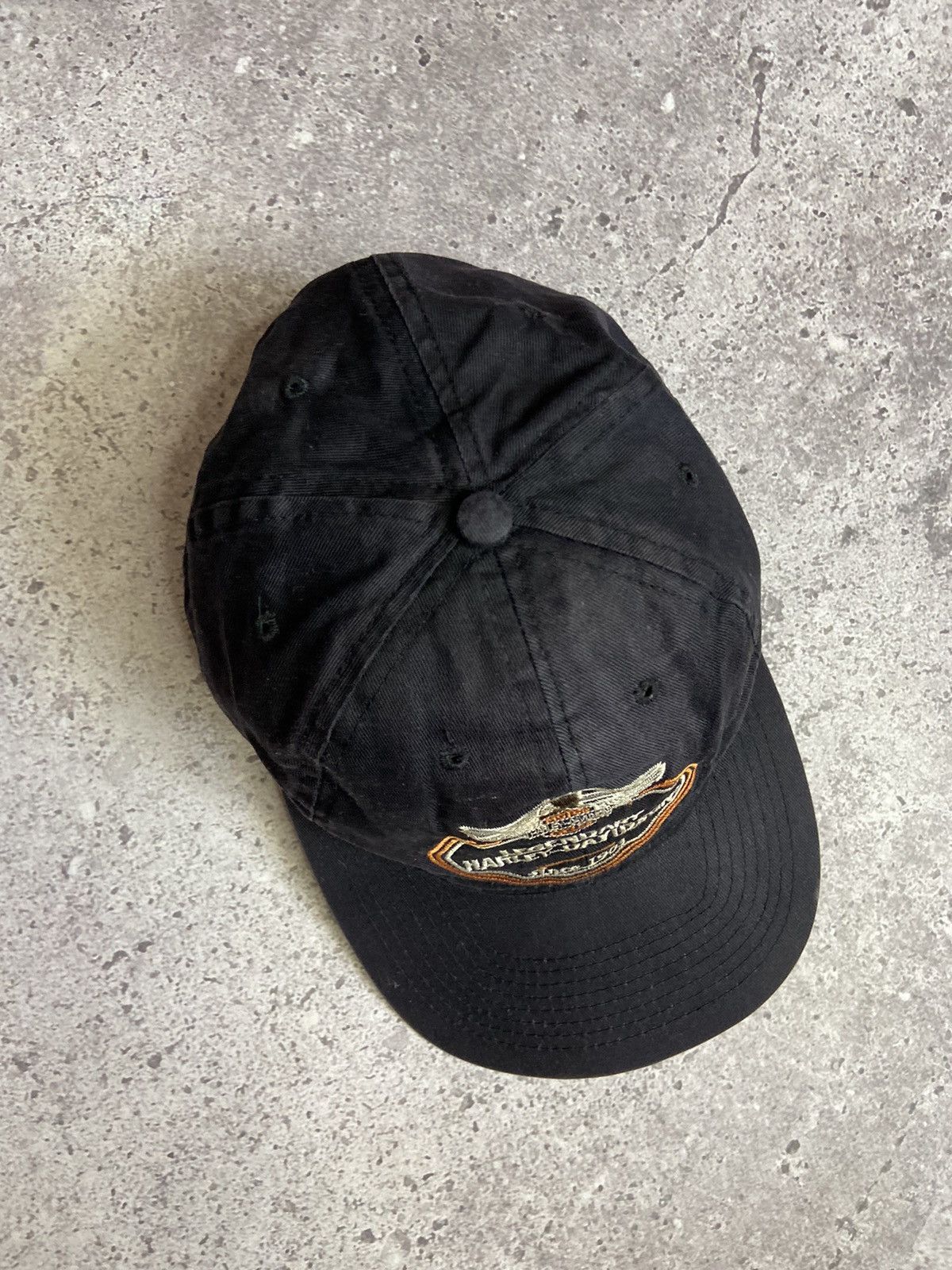 Harley Davidson 90S Vintage Harley Davidson Cap Size ONE SIZE - 4 Thumbnail
