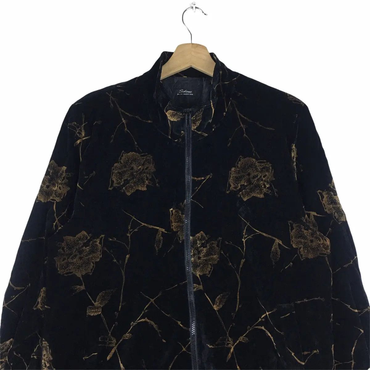 Vintage Vtg SELENE POP ART Floral Jacket Parka Trench Hoodie Size M / US 6-8 / IT 42-44 - 2 Thumbnail