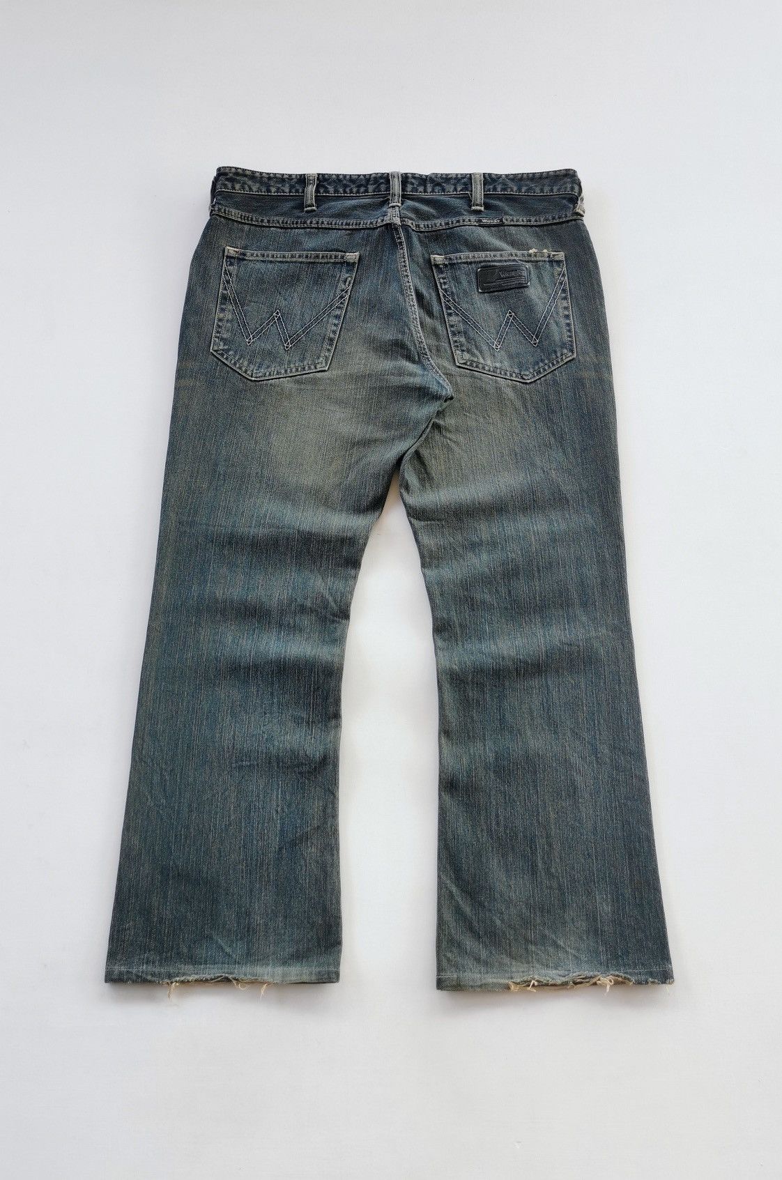 Vintage Vintage Wrangler Bootcut Denim Jeans Size US 36 / EU 52 - 5 Thumbnail