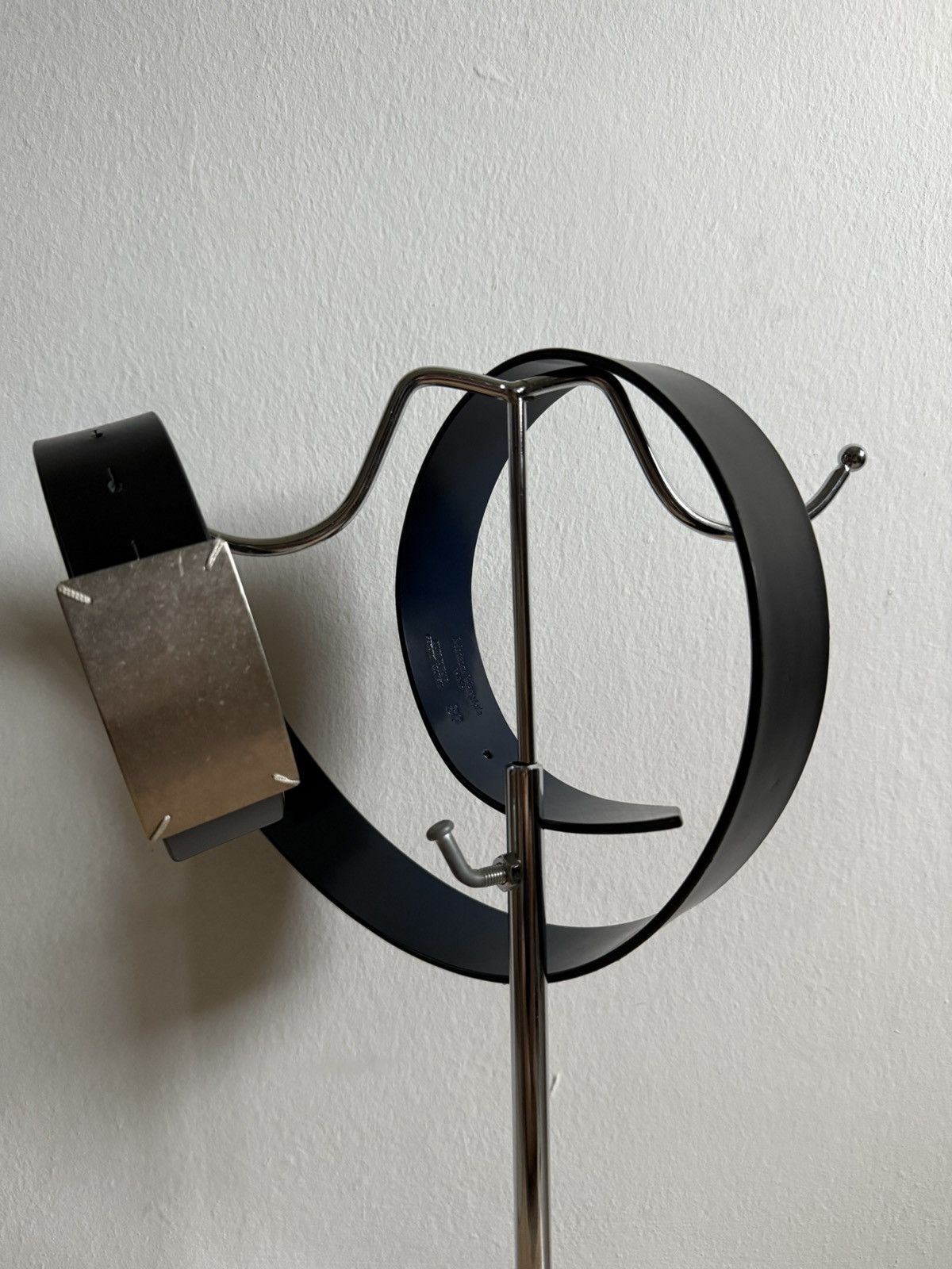 Iconic Maison Margiela Four Stitch Leather Belt
