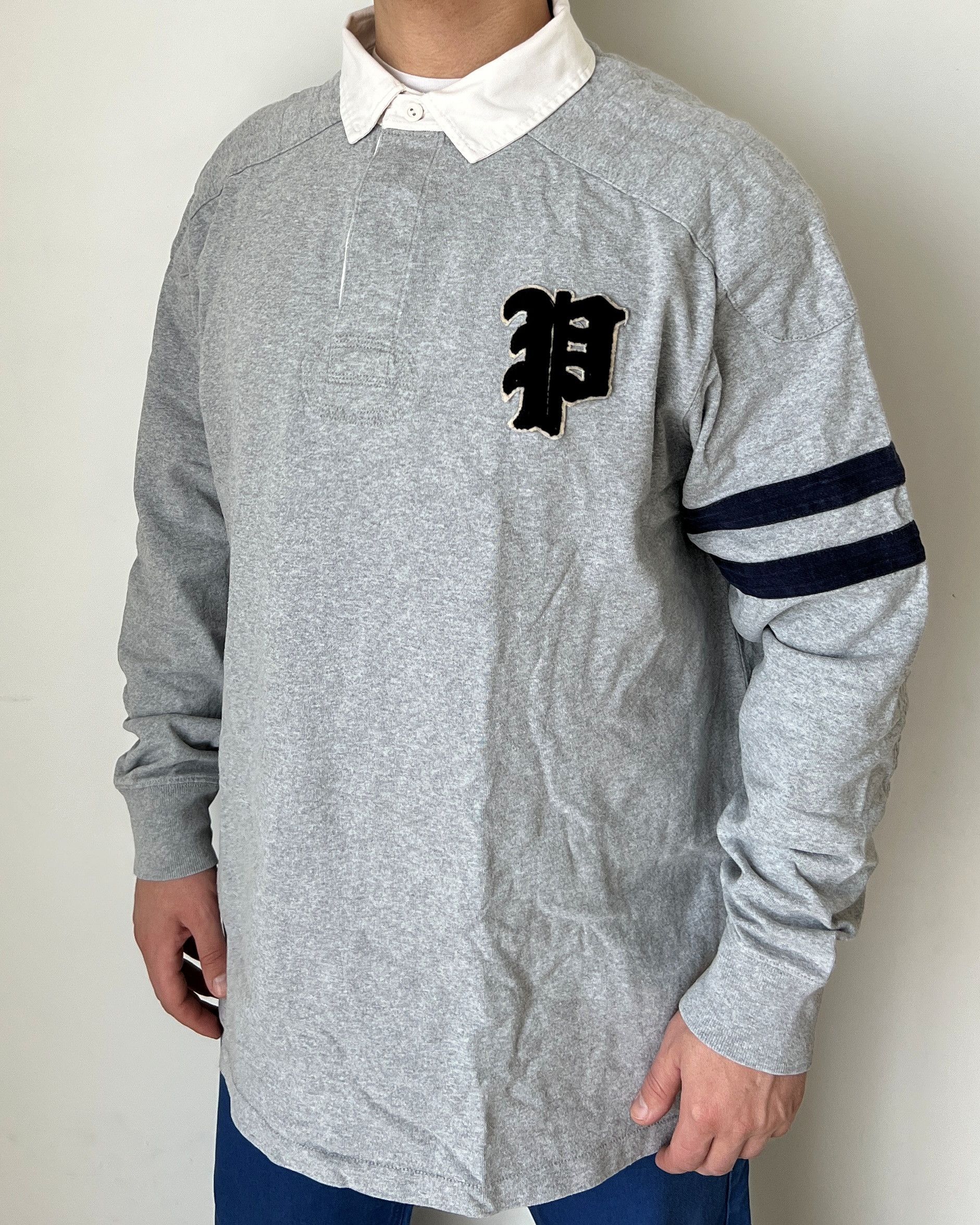 Polo Ralph Lauren POLO RALPH LAUREN #67 RUGBY LONG SLEEVE POLO SHIRT 2XLT Size US XXL / EU 58 / 5 - 2 Thumbnail