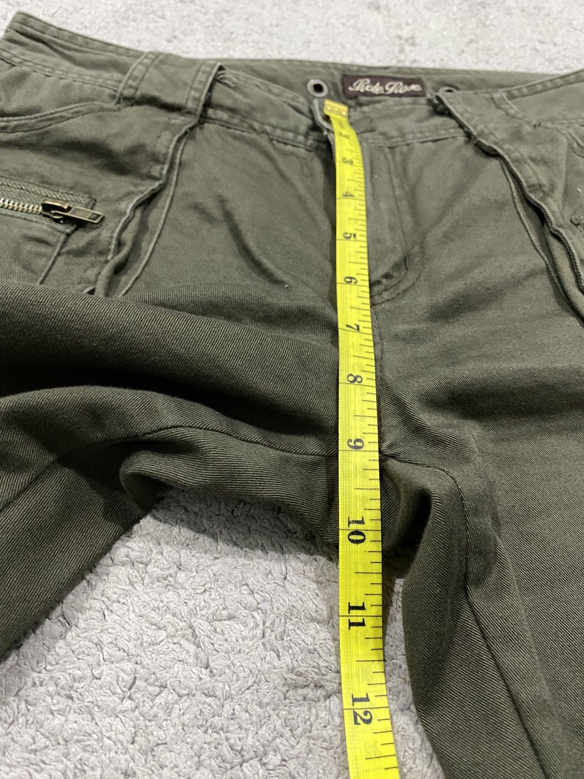 Other Rote Rose Cargo Bondage Flared Military Pants Like G.O.A Size US 32 / EU 48 - 20 Thumbnail