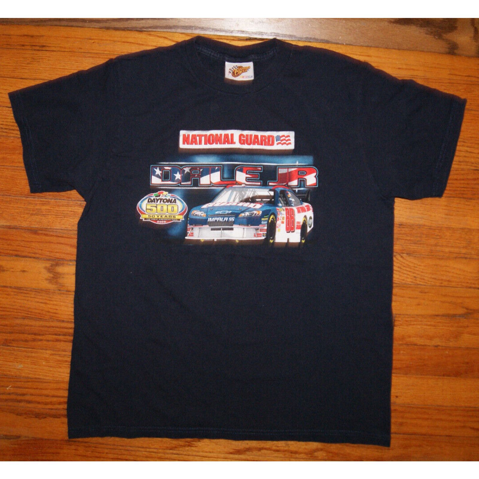 Winners Circle Dale Earnhardt Jr #88 NASCAR 2008 Daytona 500 T Shirt Mens L Size US L / EU 52-54 / 3 - 3 Thumbnail