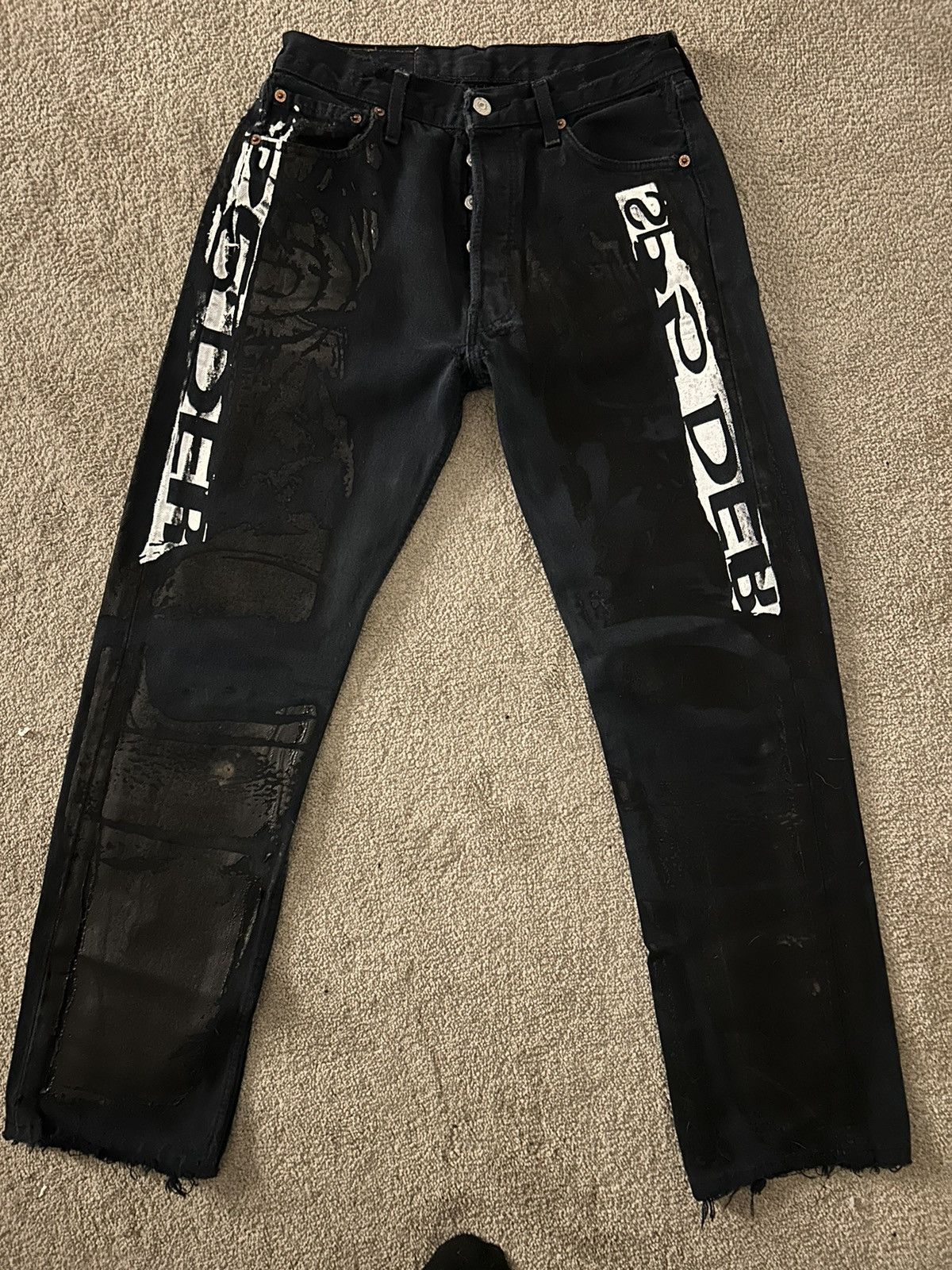 Levi's Sp5der Moto Jeans Size US 30 / EU 46 - 1 Thumbnail