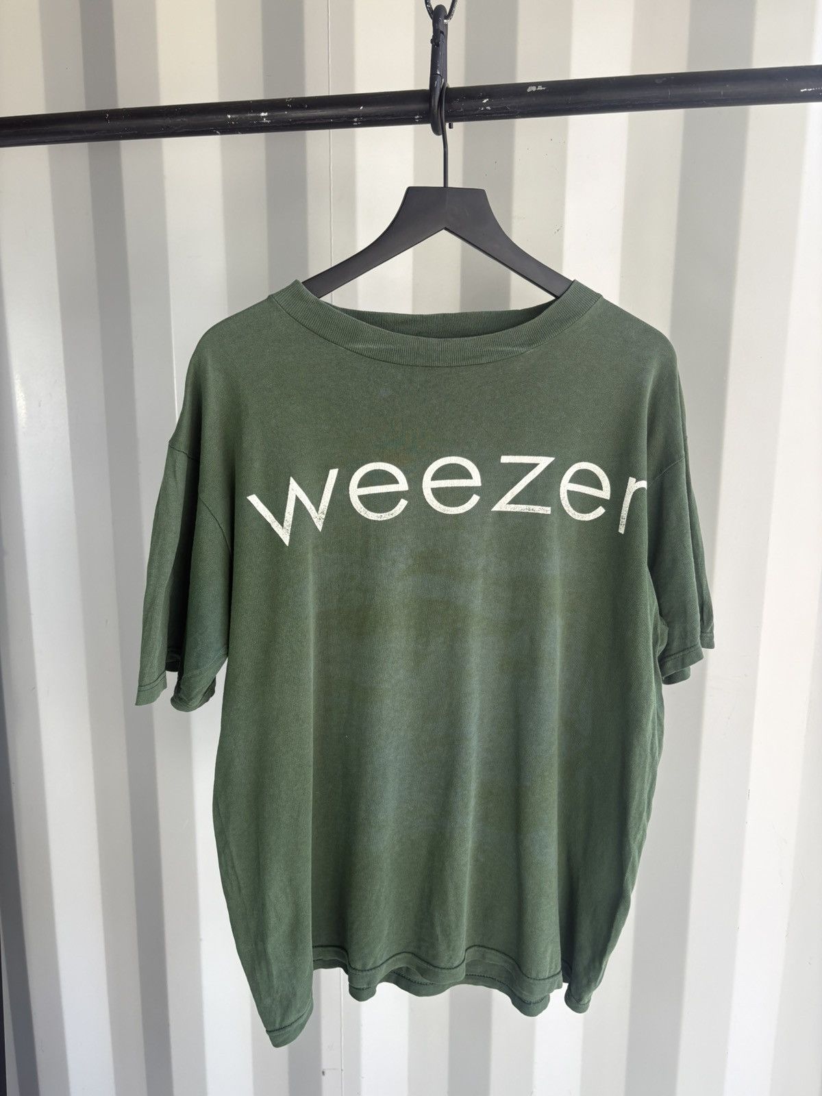 Band Tees Weezer Rock Music Sun Faded Distressed Shirt ERD Grunge WCC Size US XL / EU 56 / 4 - 1 Thumbnail