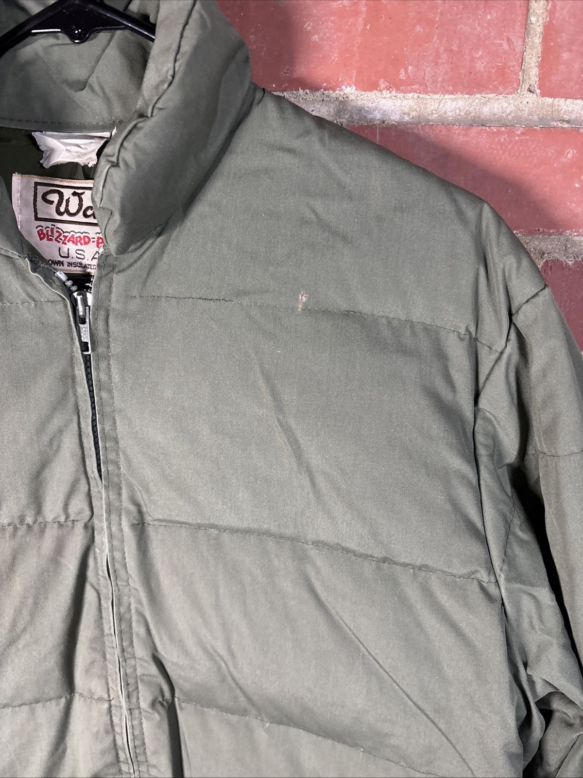 Walls Vintage 80s Walls Blizzard Pruf Down Jacket Green USA Large Size US L / EU 52-54 / 3 - 3 Thumbnail