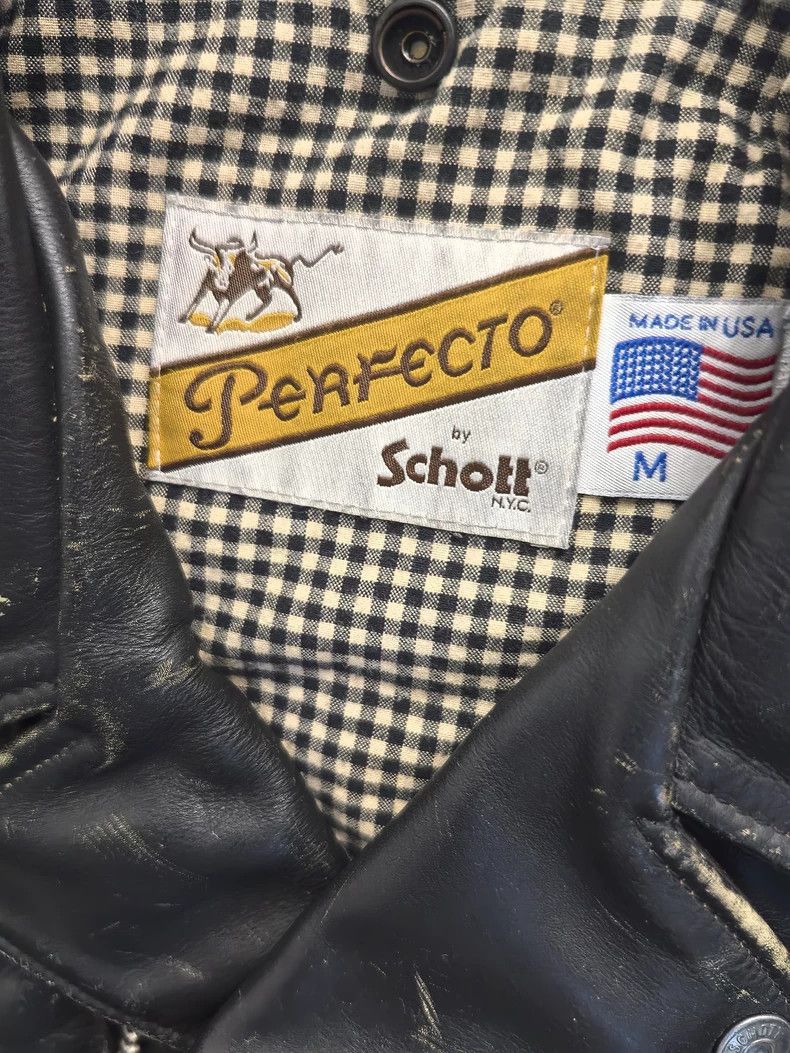Schott Schott Classic leather jacket Size US M / EU 48-50 / 2 - 7 Thumbnail