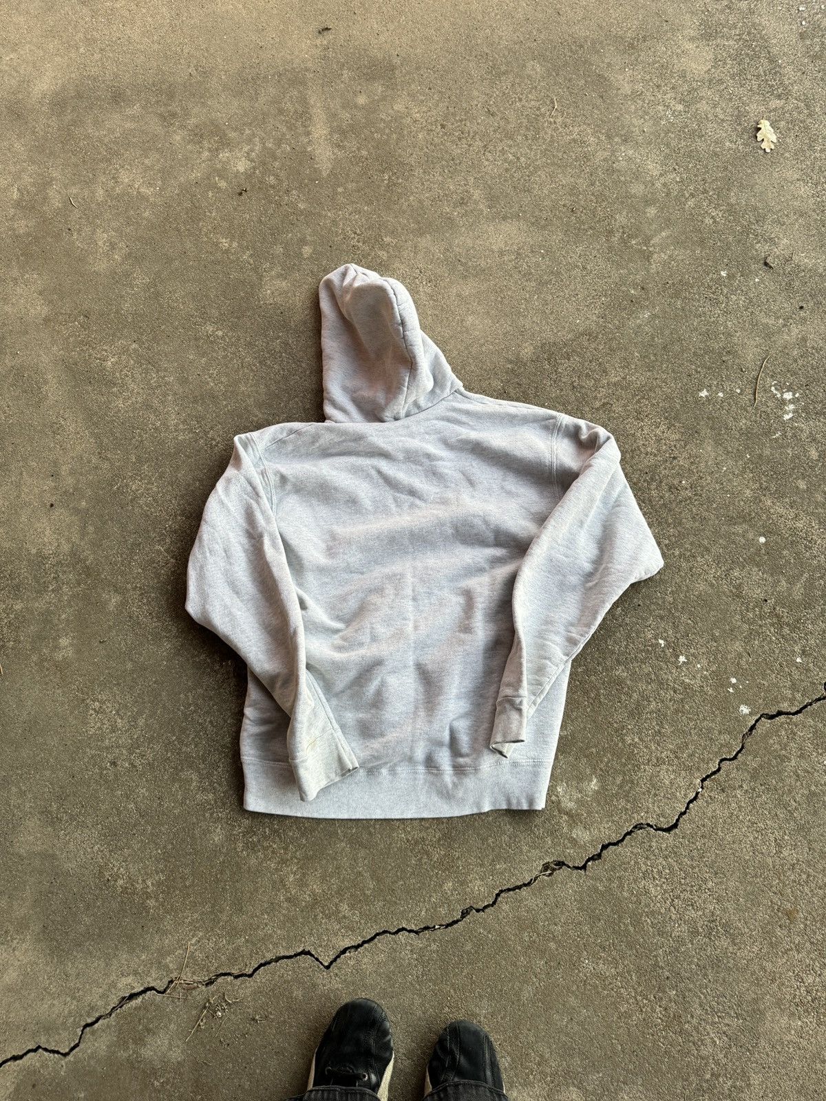 Fruit Of The Loom × Vintage Thrashed vintage fruit of the loom hoodie Size US XL / EU 56 / 4 - 3 Thumbnail