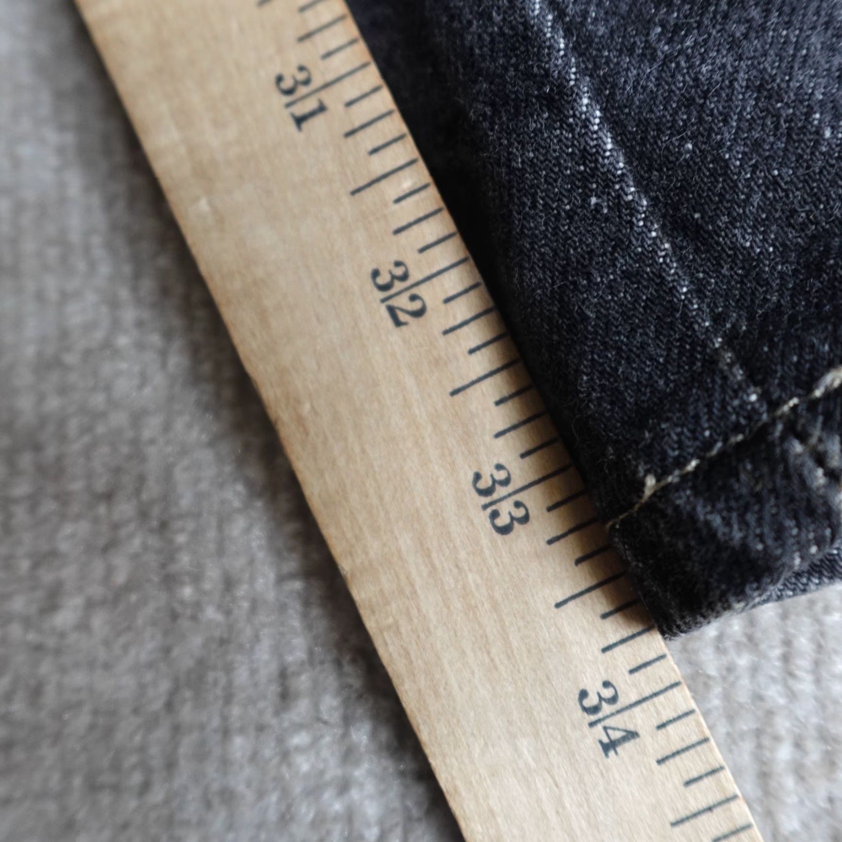 Vintage Iceberg Jeans 38 x 34 Black Cotton Baggy Wide Leg Embroidered Vintage Y2K Mens Denim Trousers 38 Regular Wide-Leg Men Size US 38 / EU 54 - 7 Thumbnail