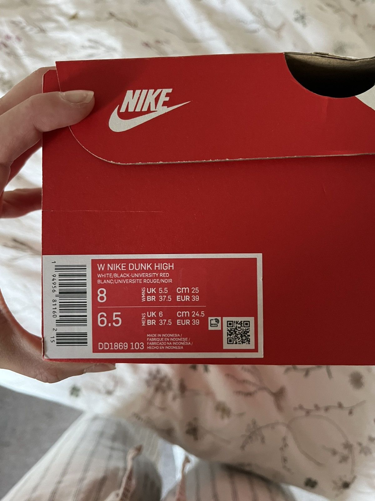 Nike Nike dunk high panda🐼 Size US 8 / IT 38 - 9 Thumbnail