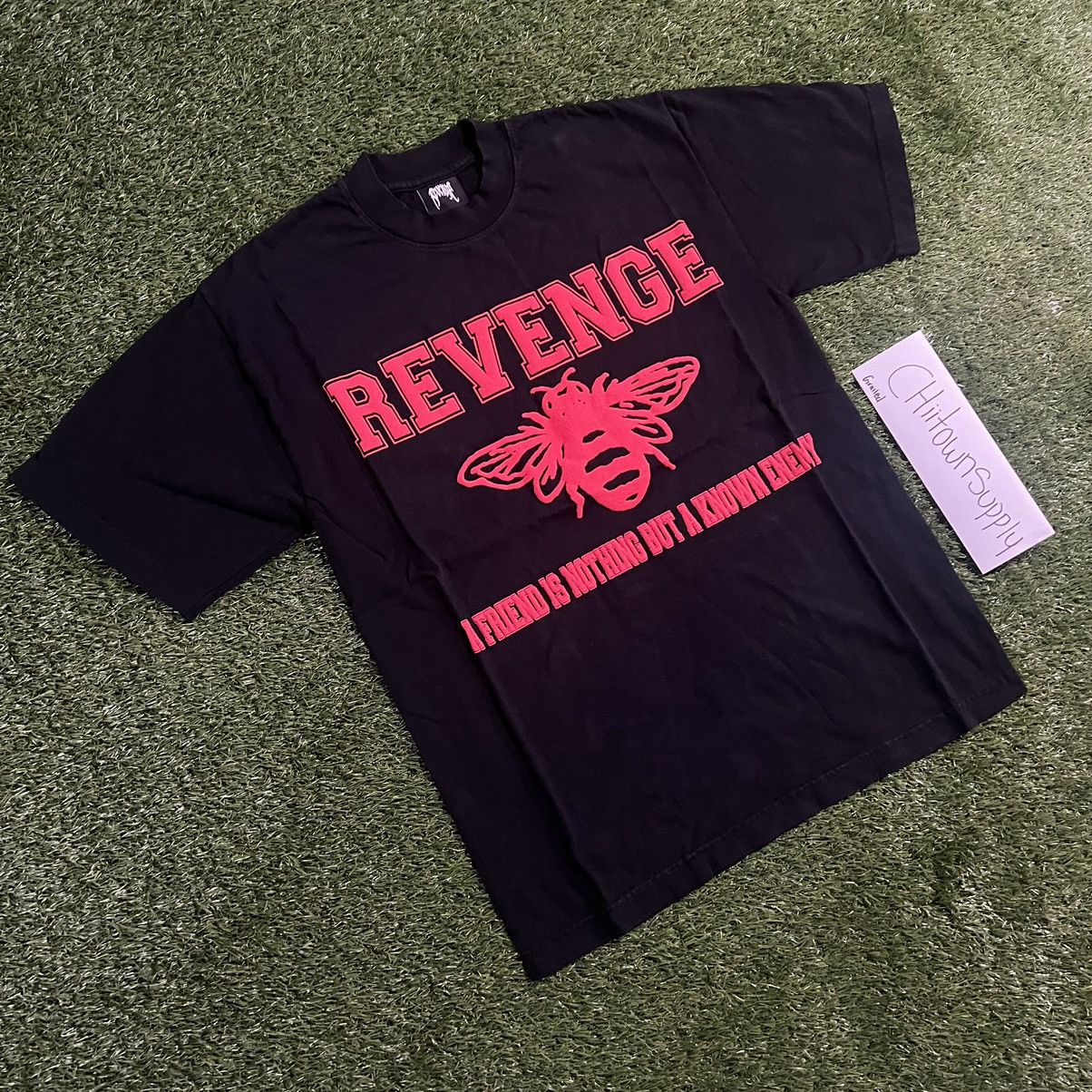Revenge Revenge Friend Tee Ivy Black/Red Size Small Size US S / EU 44-46 / 1 - 2 Thumbnail