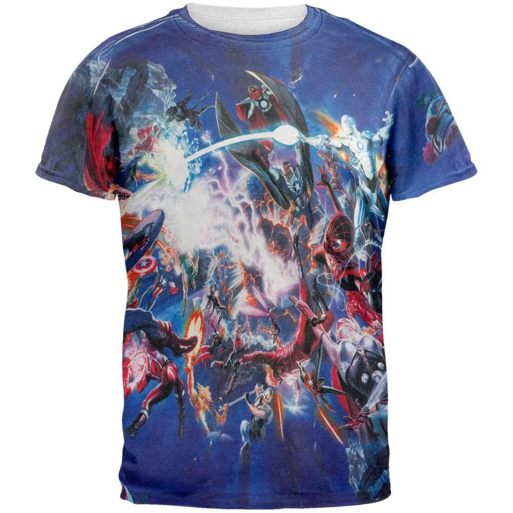Designer Merch Marvel Heroes - Secret Wars Comic Cover Shirt AOP - XL Size US XL / EU 56 / 4 - 1 Thumbnail