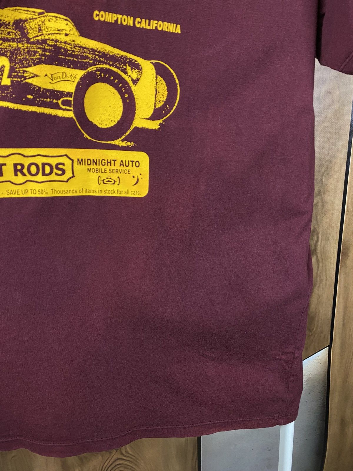 Von Dutch 🚘T-Shirt Von Dutch Hot Rods Car Compton California Tee🚘 Size US XL / EU 56 / 4 - 8 Thumbnail