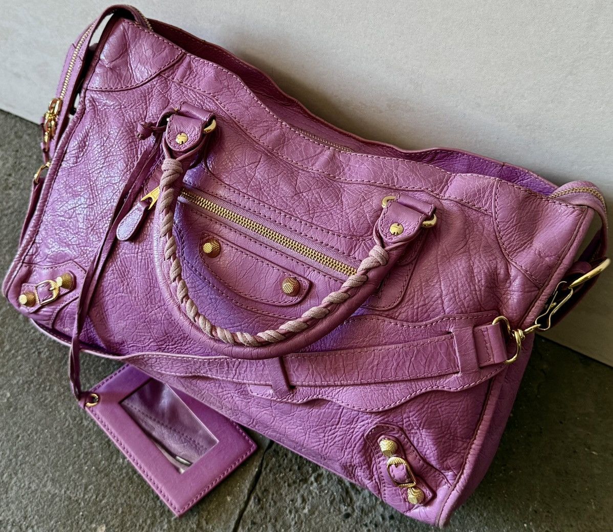 Balenciaga 2000's Classic City Giant 12 Lambskin Bag