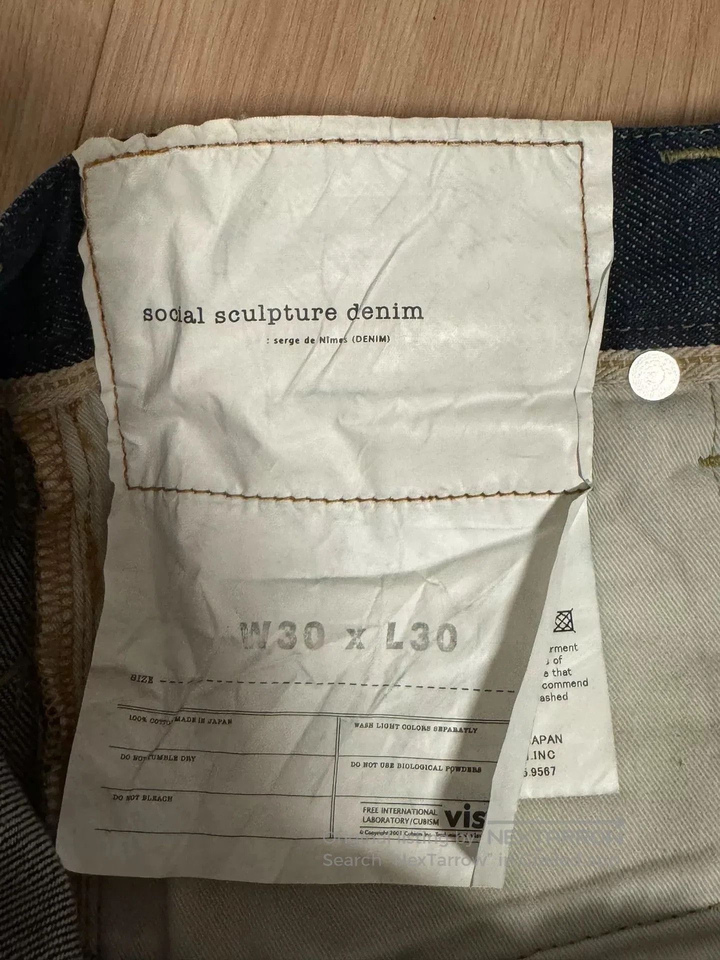 Visvim visvim social sculpture denim jeans 09R. Size US 30 / EU 46 - 6 Thumbnail