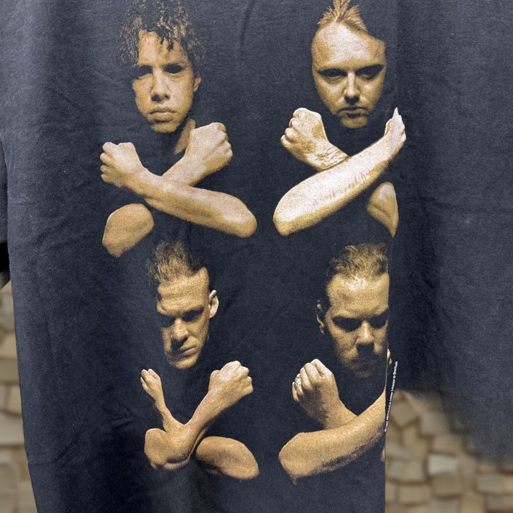 Vintage Metallica Long Sleeve Shirt Graphic Print Black XL Modern Band Tee 80s Rock Mens Size US XL / EU 56 / 4 - 1 Thumbnail