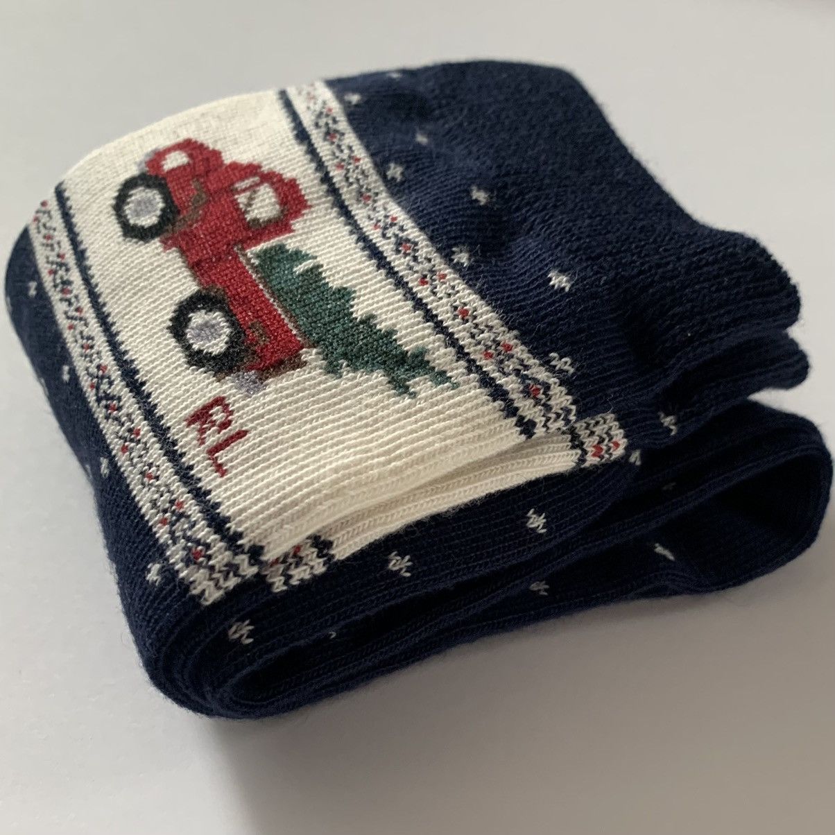 Ralph Lauren Ralph Lauren navy red truck socks Size ONE SIZE - 14 Thumbnail