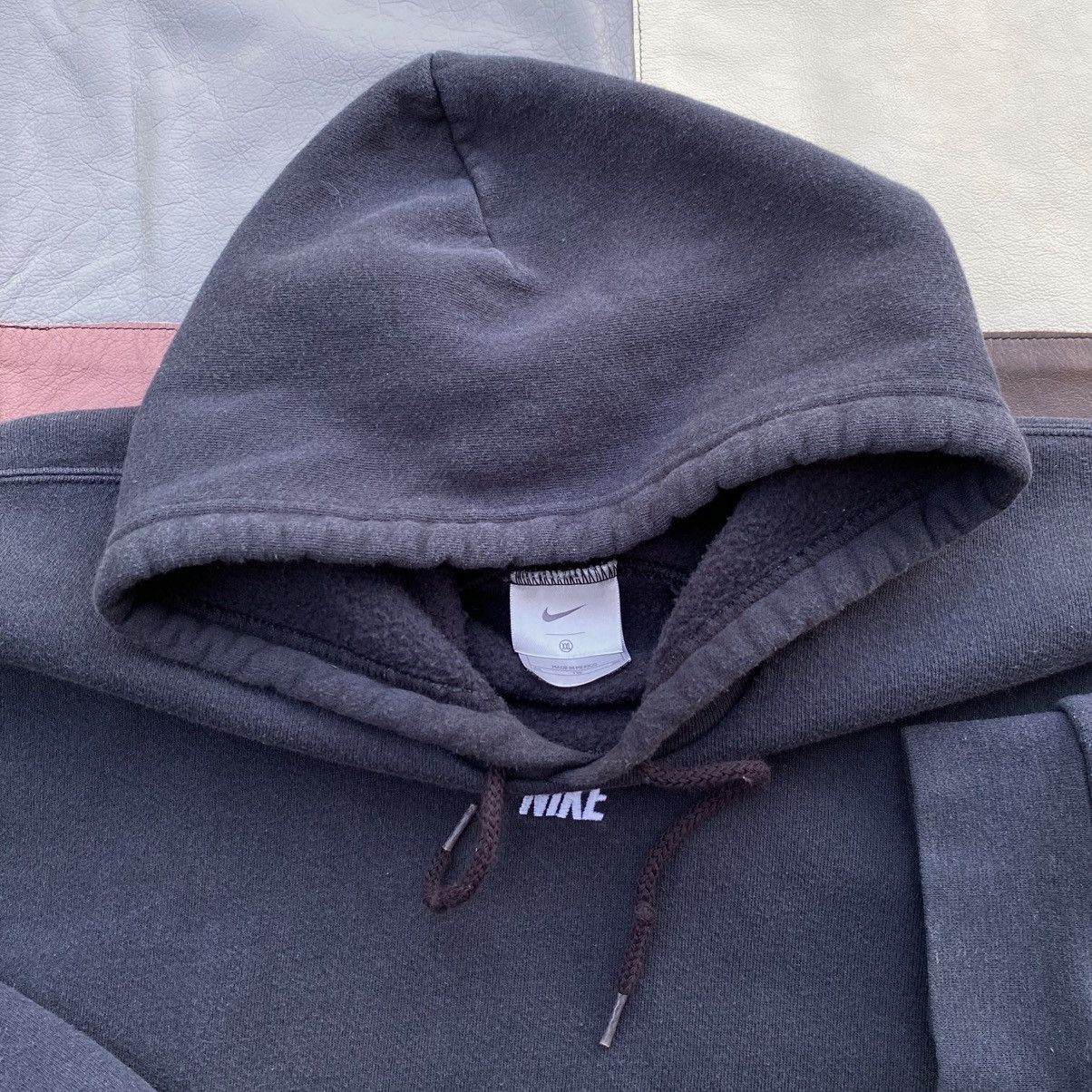 Nike Vintage Black 00’s Nike Center Spellout Hoodie Size US XL / EU 56 / 4 - 3 Thumbnail
