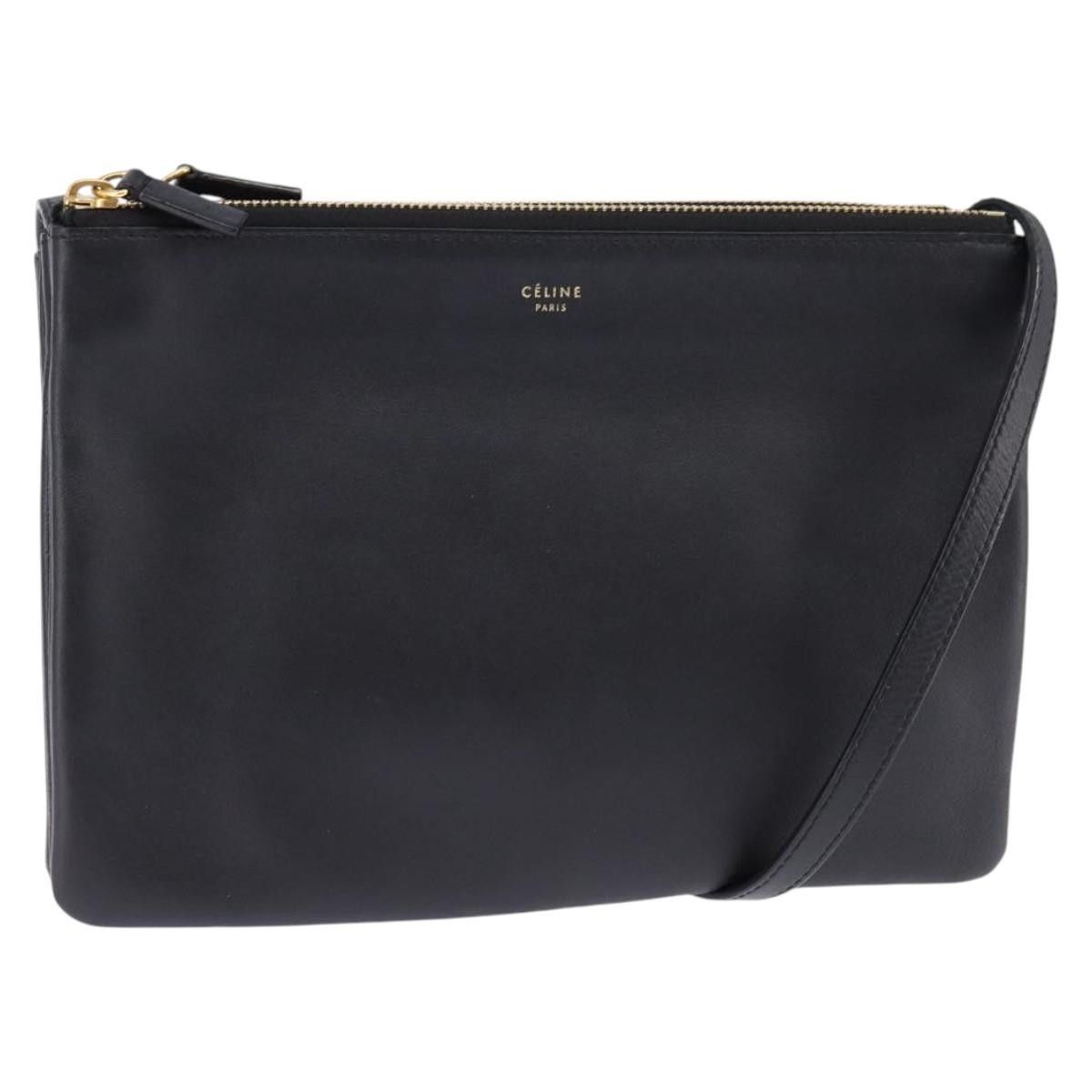 Celine Celine Trio Crossbody Bag Leather Size ONE SIZE - 1 Thumbnail