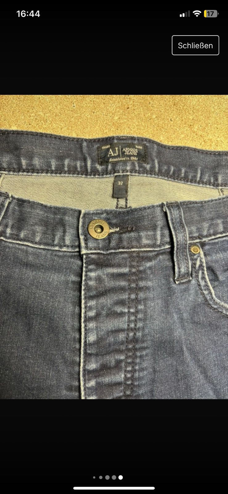Armani Blue Armani Jeans | Never Worn | Size 32 Size US 32 / EU 48 - 8 Thumbnail
