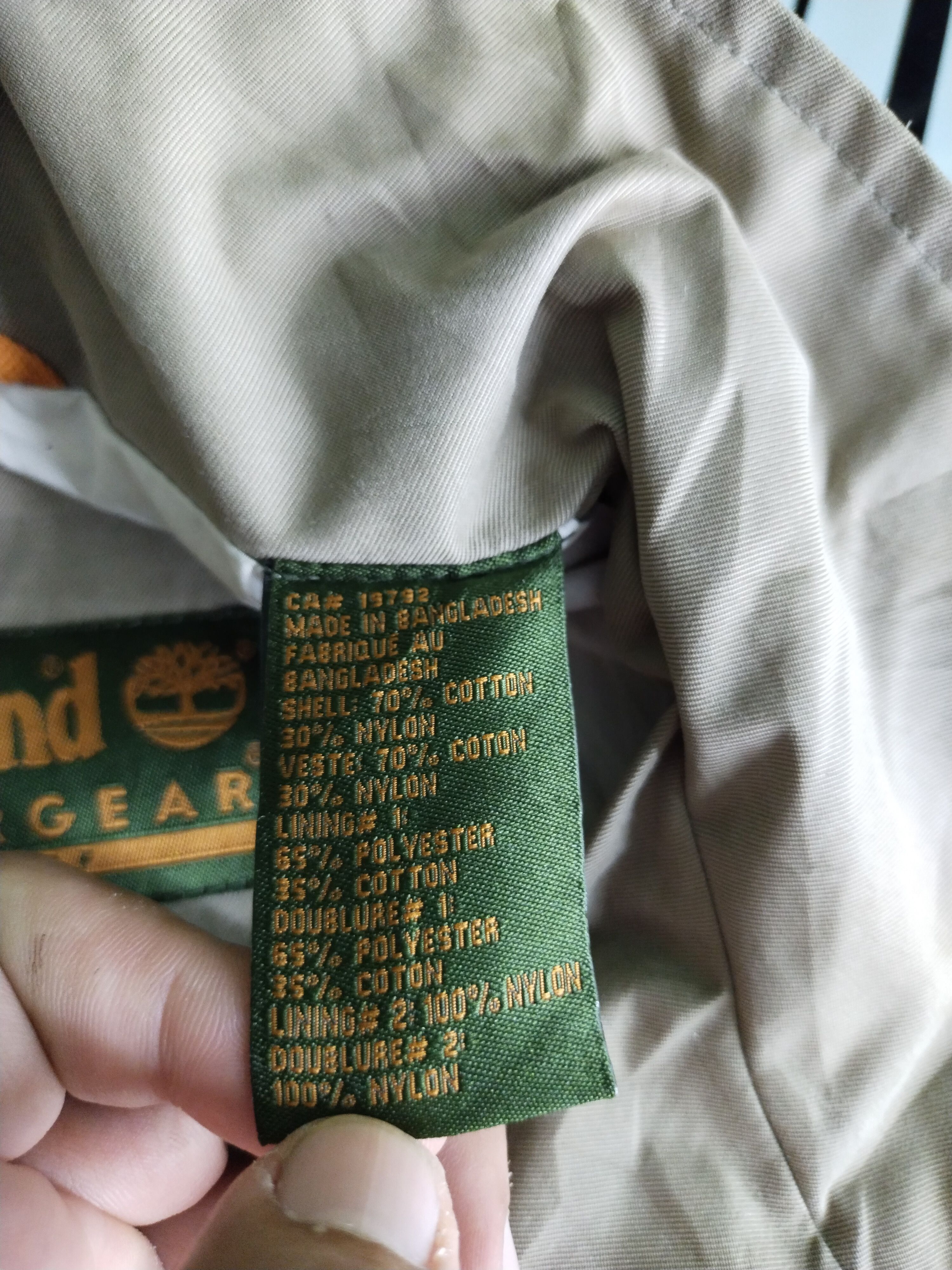 If Six Was Nine × Timberland 🔥 Vtg Timberland Weathergear Waterproof Jacket Size US M / EU 48-50 / 2 - 13 Thumbnail