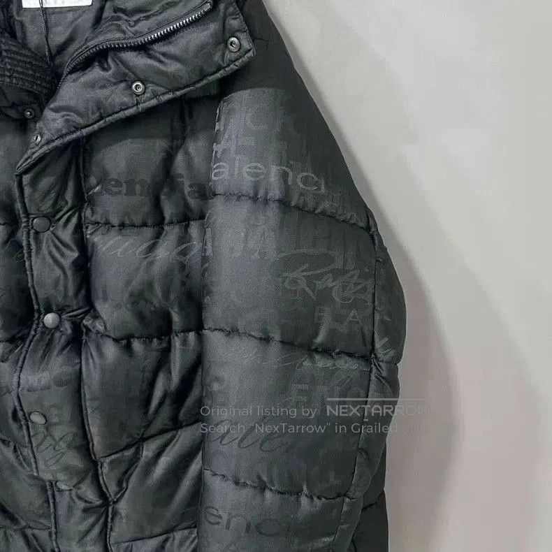 Balenciaga Balenciaga Logo Puffer Coat Black. Size US XS / EU 42 / 0 - 5 Thumbnail