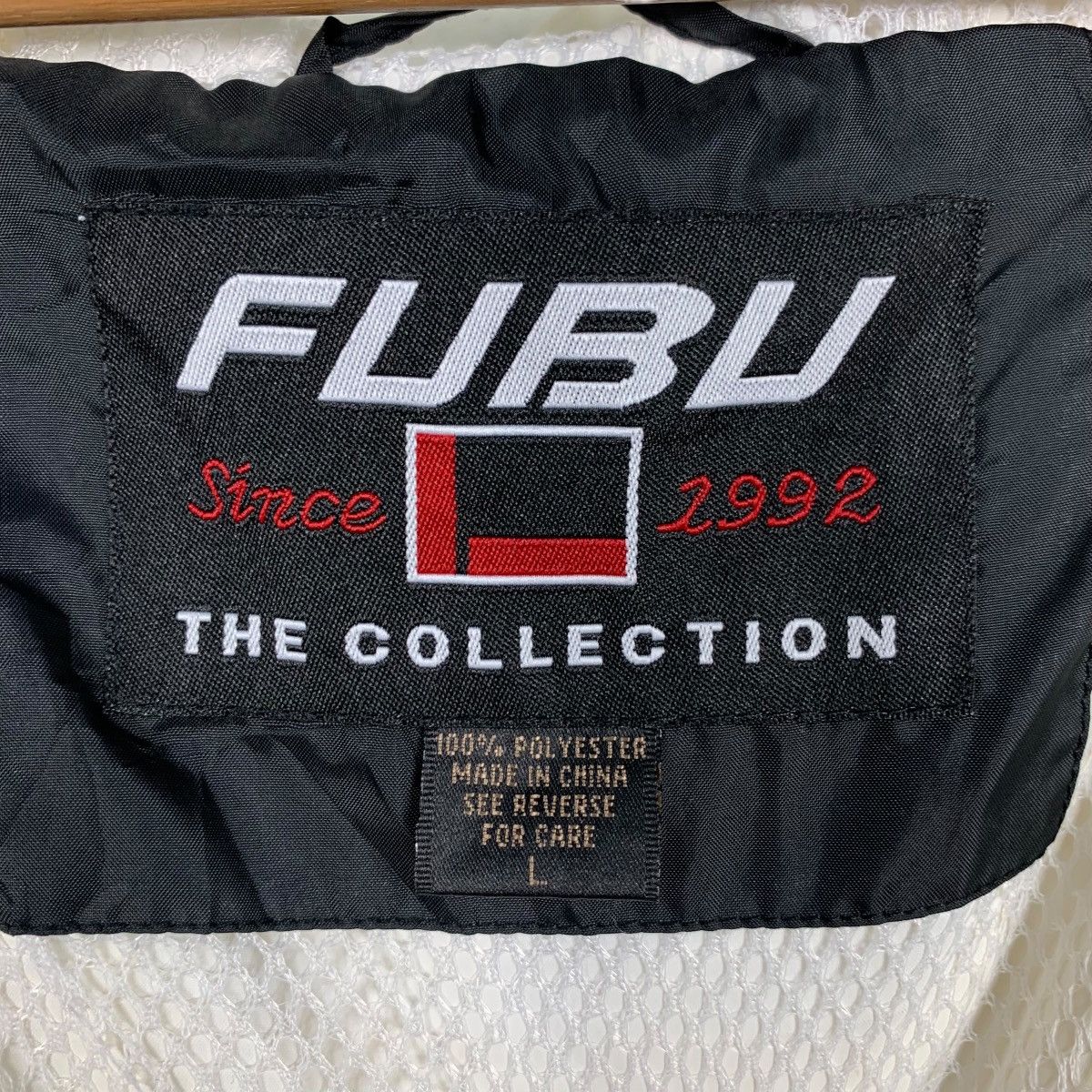 Fubu FUBU Big Logo Hoodie Light Jacket Windbreaker #1932-C84 Size US L / EU 52-54 / 3 - 20 Thumbnail