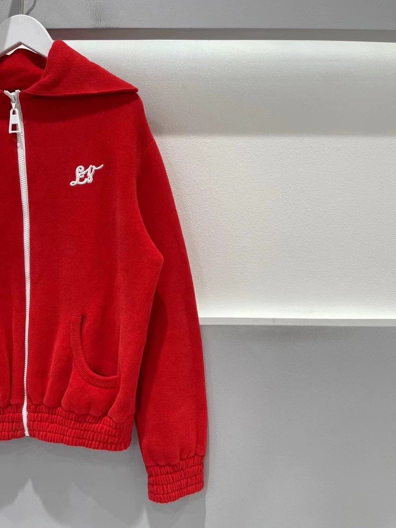 Louis Vuitton Louis Vuitton Red knit jacket 2501-Nextarrow Size US M / EU 48-50 / 2 - 4 Thumbnail