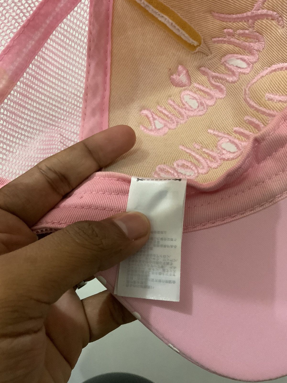 Japanese Brand Love Pinky Trucker Hat Size ONE SIZE - 15 Thumbnail