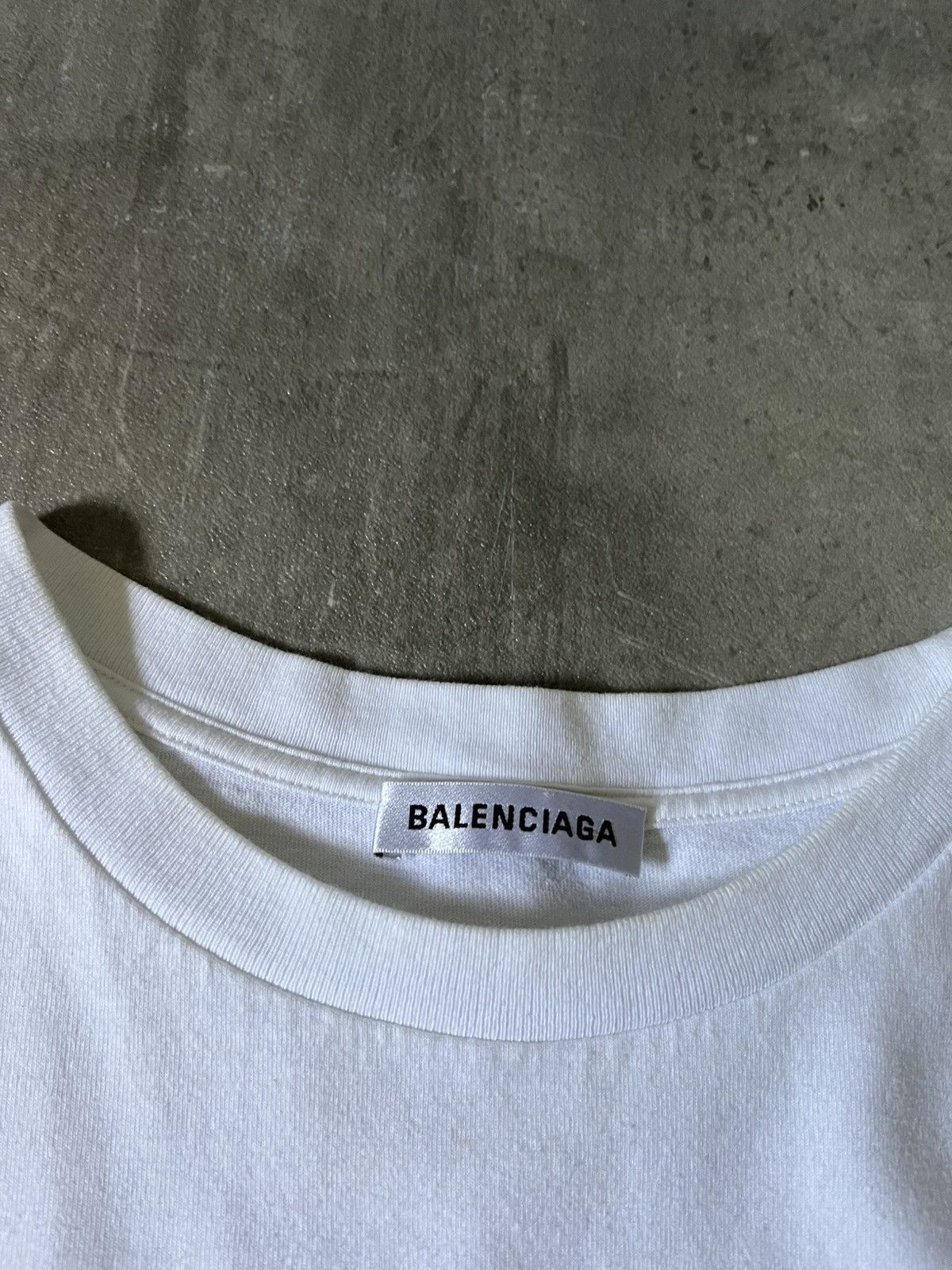 Balenciaga Balenciaga Lipstick print logo white T-shirt rare Size US M / EU 48-50 / 2 - 7 Thumbnail