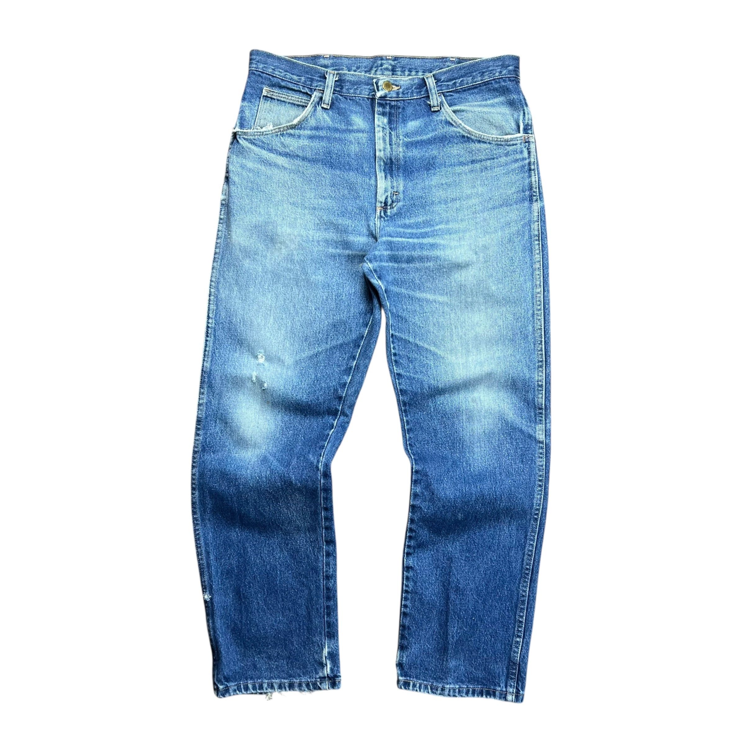 Vintage Legendary Gold Faded Light Wash Jeans - 32" Size US 32 / EU 48 - 1 Thumbnail