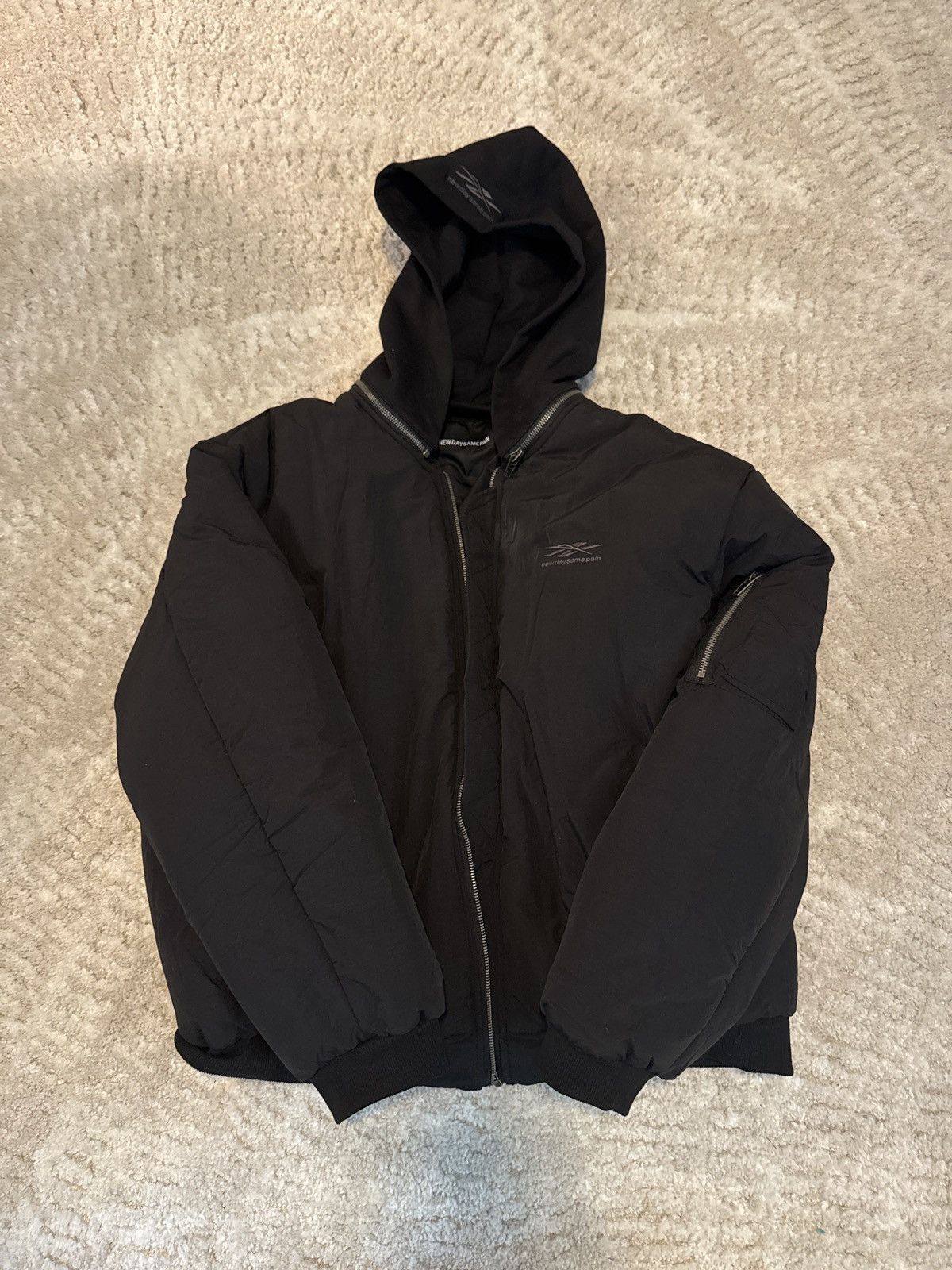 New Day Same Pain Sicko x newdaysamepain bomber jacket | Grailed