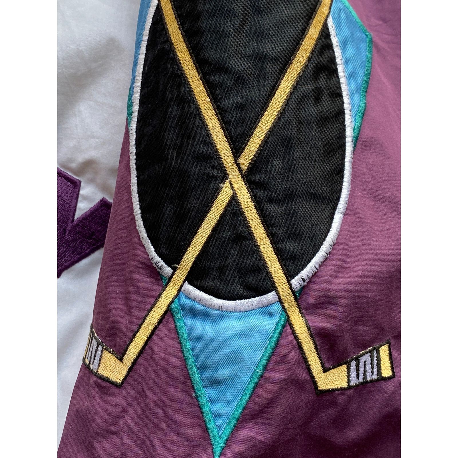 NHL × Starter RARE Anaheim Mighty Ducks 90s PRO PLAYER puffer L NHL vtg Size US L / EU 52-54 / 3 - 7 Thumbnail