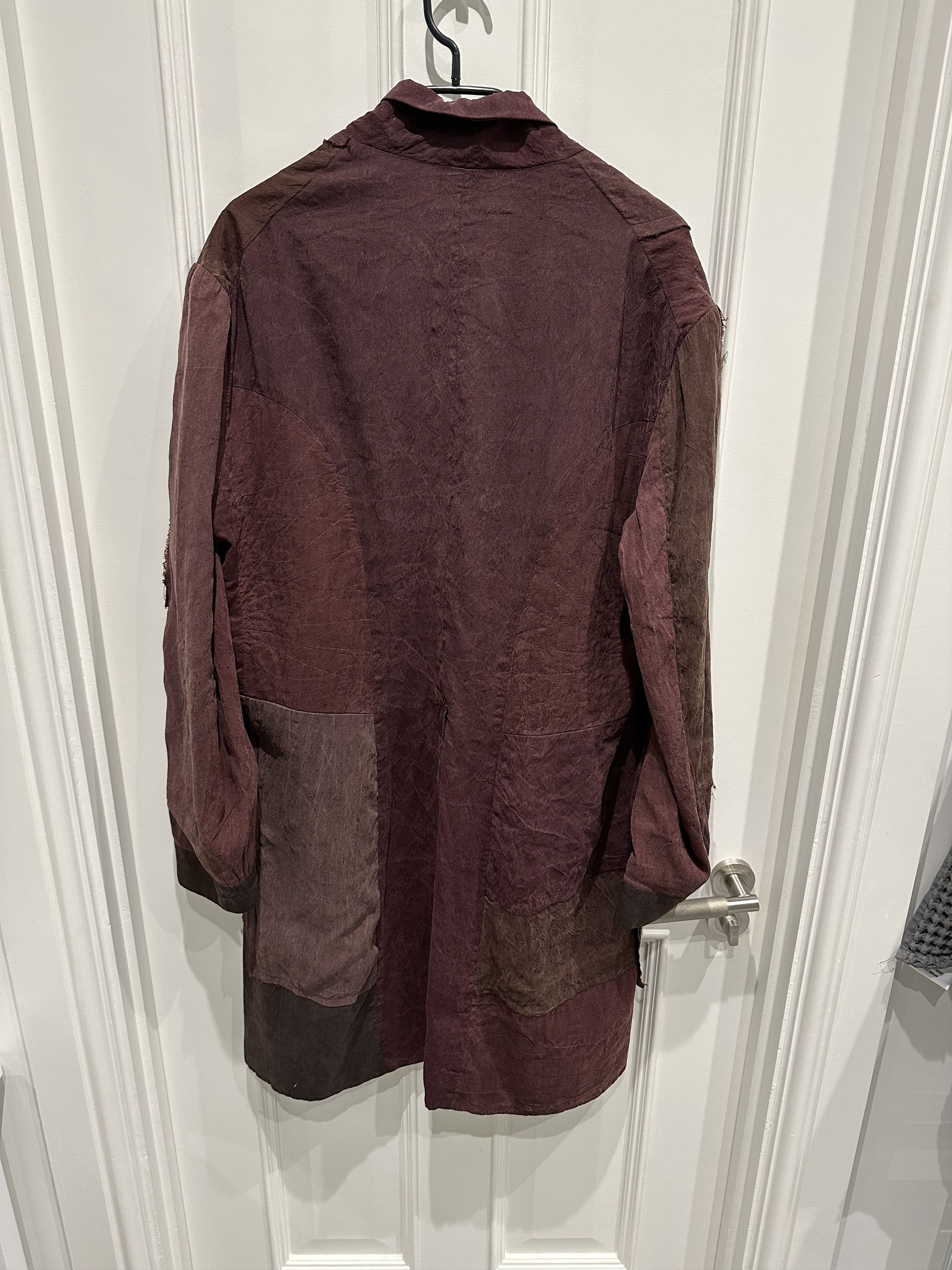 Casey Vidalenc Long Burgundy Casey Vidalenc Jacket Size US L / EU 52-54 / 3 - 4 Thumbnail