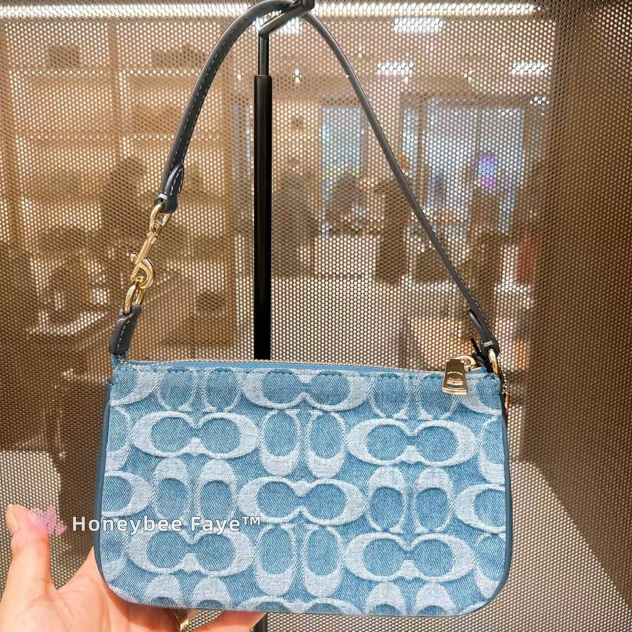 Coach Nolita 19 In Signature Denim CDE31 Size ONE SIZE - 2 Thumbnail