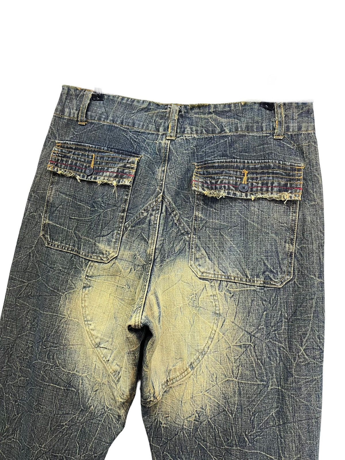 Vintage × Woolrich Woolen Mills FYE🔥Vintage 90’s WOOLRICH Mudmax Claw Mark Baggy Denim Size US 32 / EU 48 - 15 Thumbnail