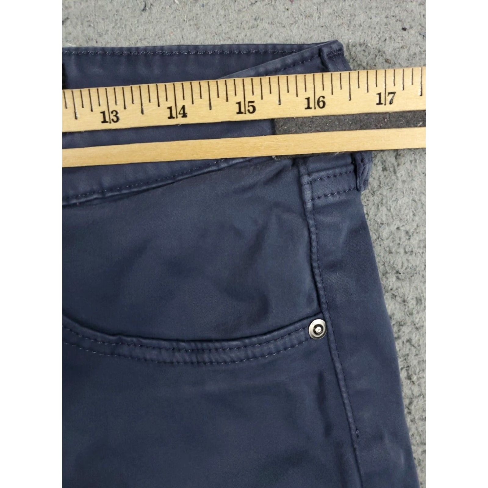 Theory VINTAGE AG Adriano Goldschmied Jeans Women's Skinny Fit 32x29 Blue Denim Modern Classic Size 24" / US 00 / IT 34 - 4 Thumbnail