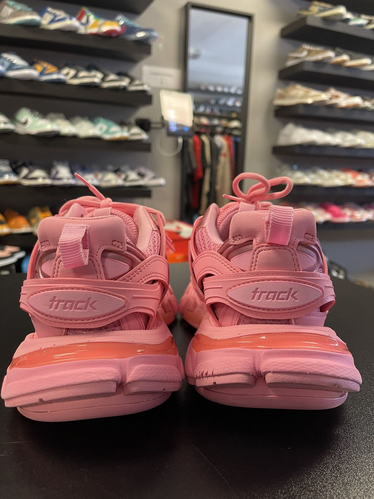 Balenciaga Size 6 - Balenciaga Track Trainer Pink Size US 6 / IT 36 - 4 Thumbnail