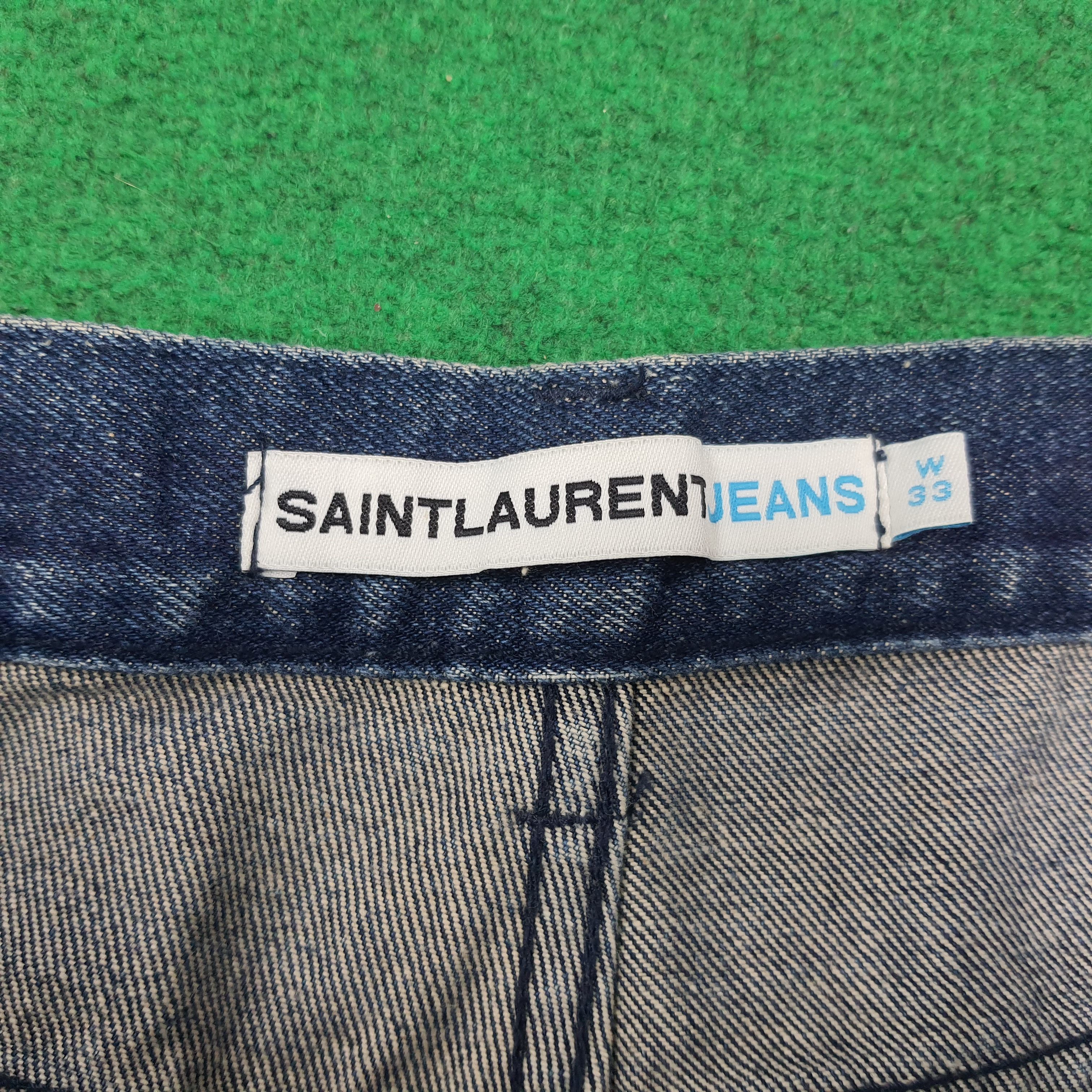 Yves Saint Laurent Vintage Saint Laurent Jeans YSL Designer Jeans C280N33 Size US 32 / EU 48 - 7 Thumbnail