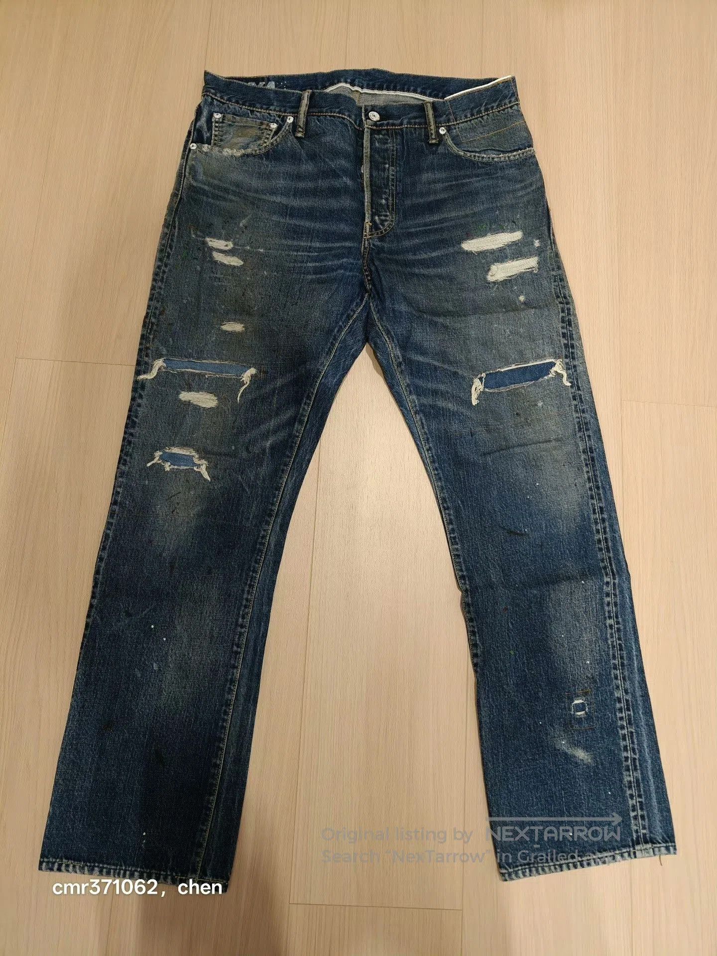 Visvim VISVIM 18AW SOCIAL SCULPTURE DENIM DRY4. Size US 30 / EU 46 - 1 Thumbnail
