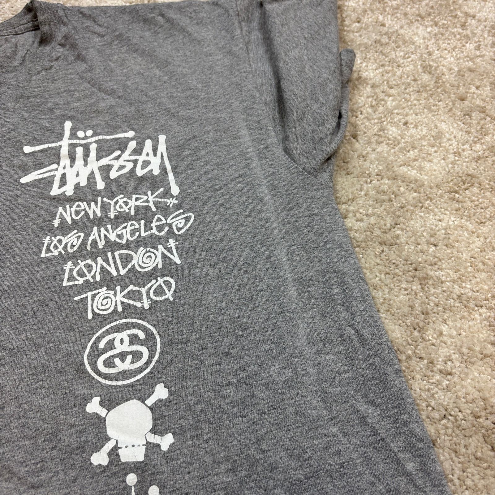 Stussy Stussy Worldwide Short Sleeve Crew T Shirt Men's XL Size US XL / EU 56 / 4 - 9 Thumbnail