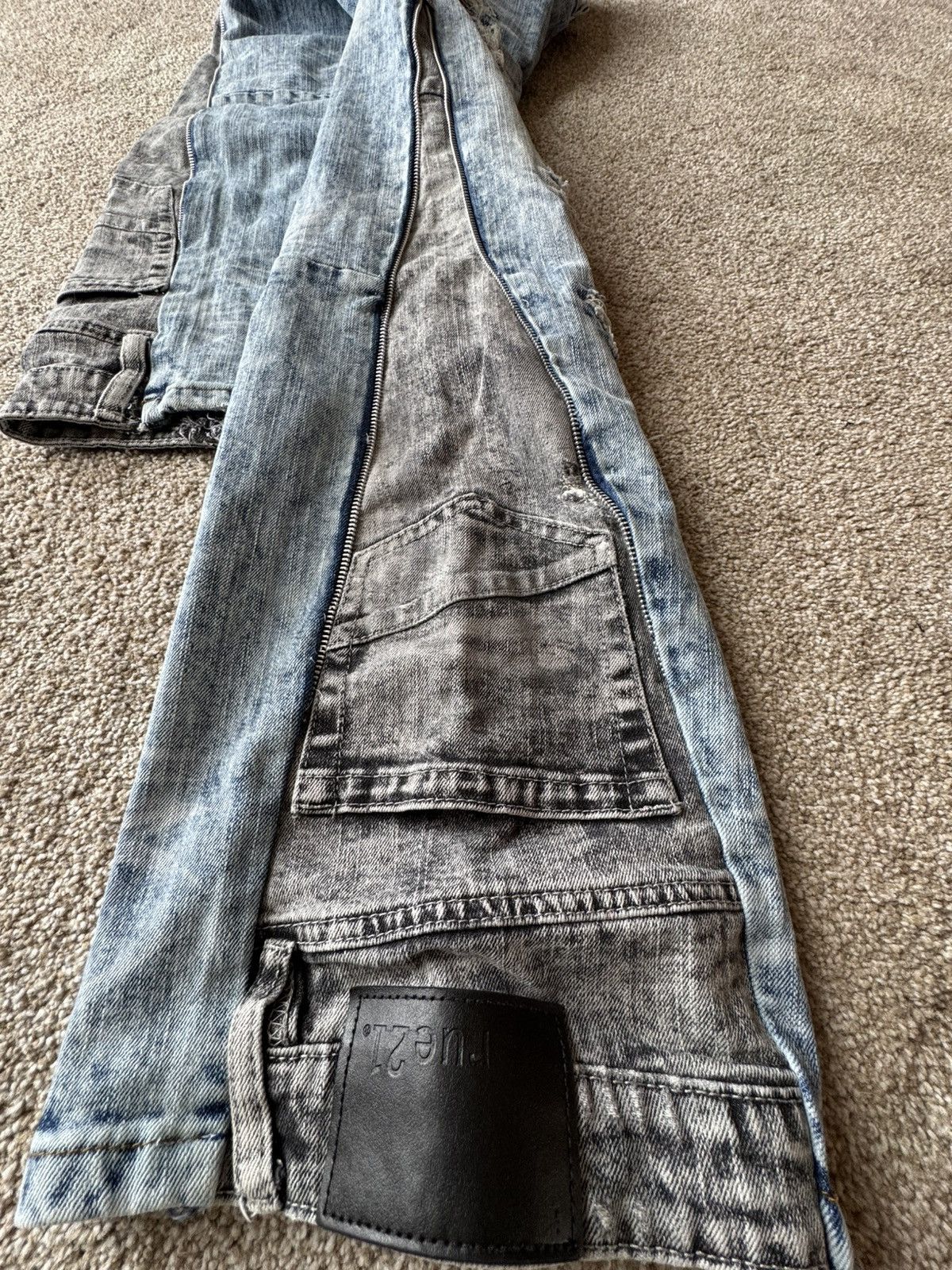 Vintage × rue21 Spliced rue 21 jeans Size US 30 / EU 46 - 3 Thumbnail