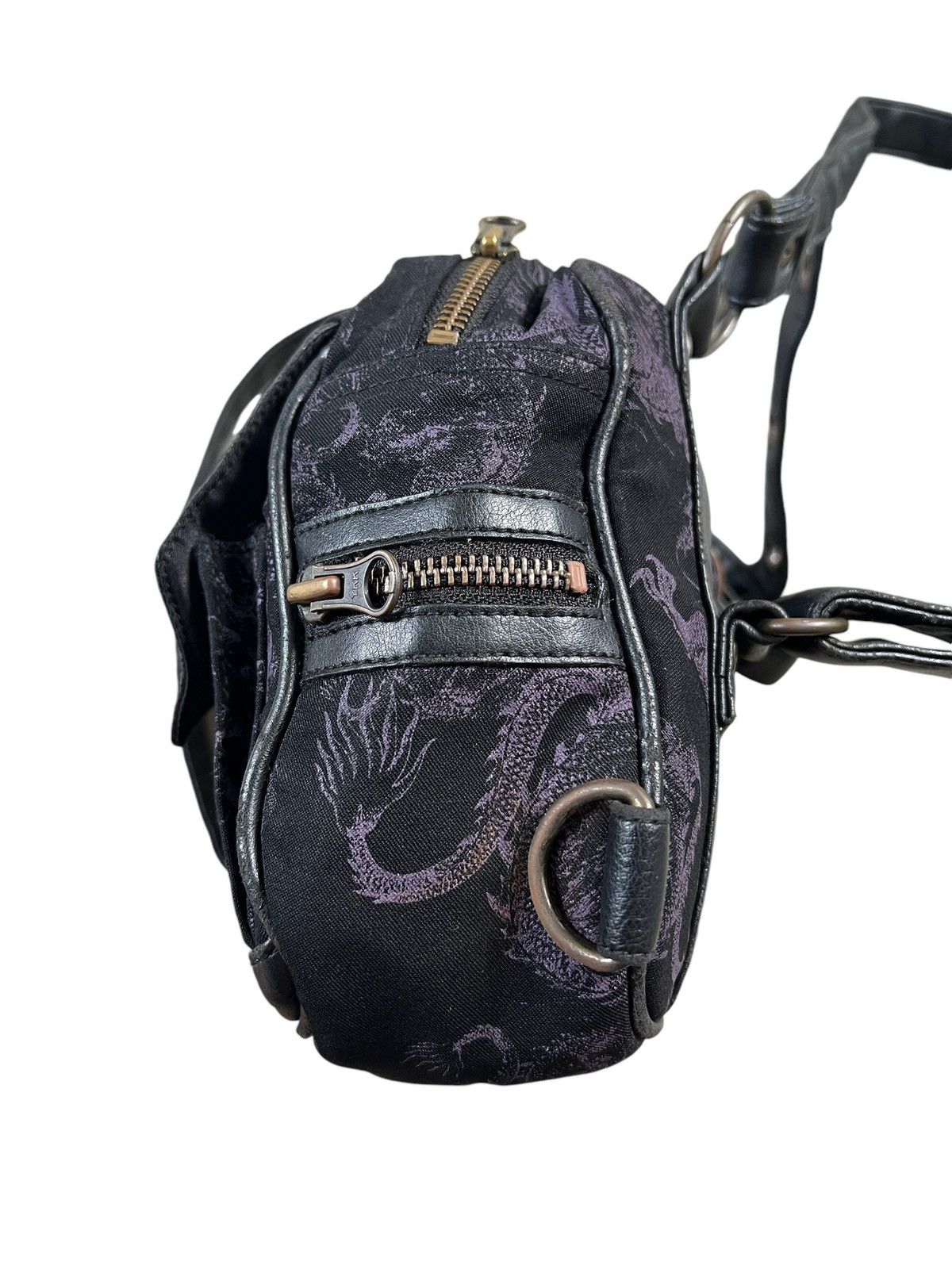 Seditionaries 2000 Ozz On 🇯🇵 Dragon Motif Bondage Strap Backpack Size ONE SIZE - 8 Thumbnail