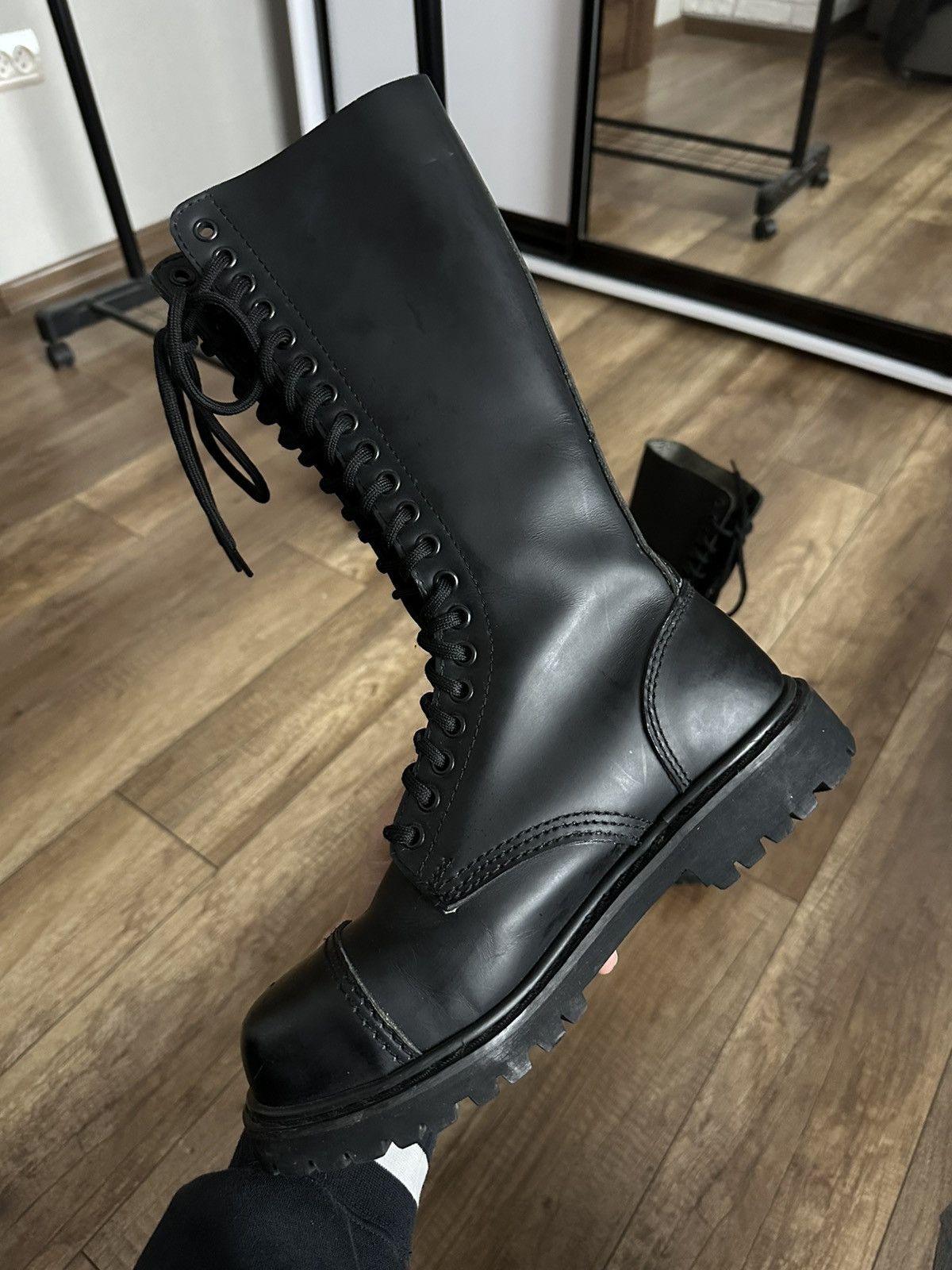 Undercover Undercover Vintage Leather Boots Shoes High Top Size US 7 / EU 40 - 8 Thumbnail
