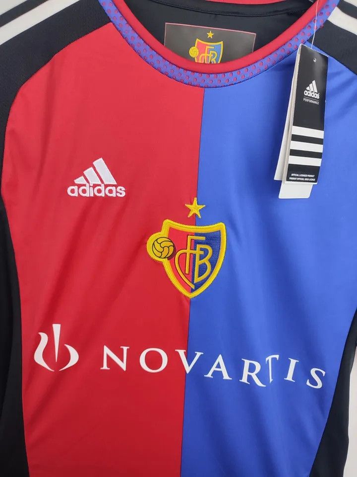Adidas FC Basel 2016 2017 HOME FOOTBALL Kit SHIRT SOCCER JERSEY Size US S / EU 44-46 / 1 - 2 Thumbnail