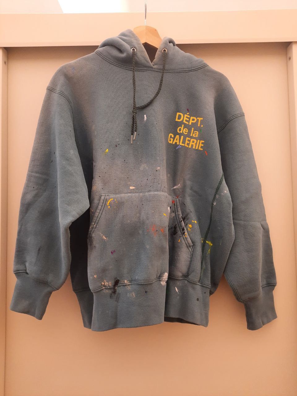 Gallery Dept. OG Paint Splatter French Logo Hoodie Size US XS / EU 42 / 0 - 1 Thumbnail