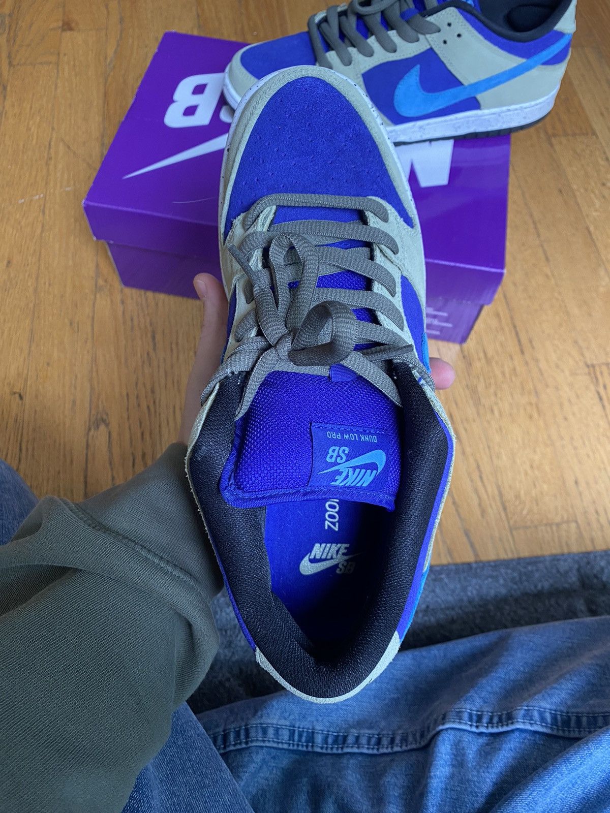 Nike × Nike ACG Nike SB Dunk Low Pro ACG Celadon Size US 9.5 / EU 42-43 - 11 Thumbnail