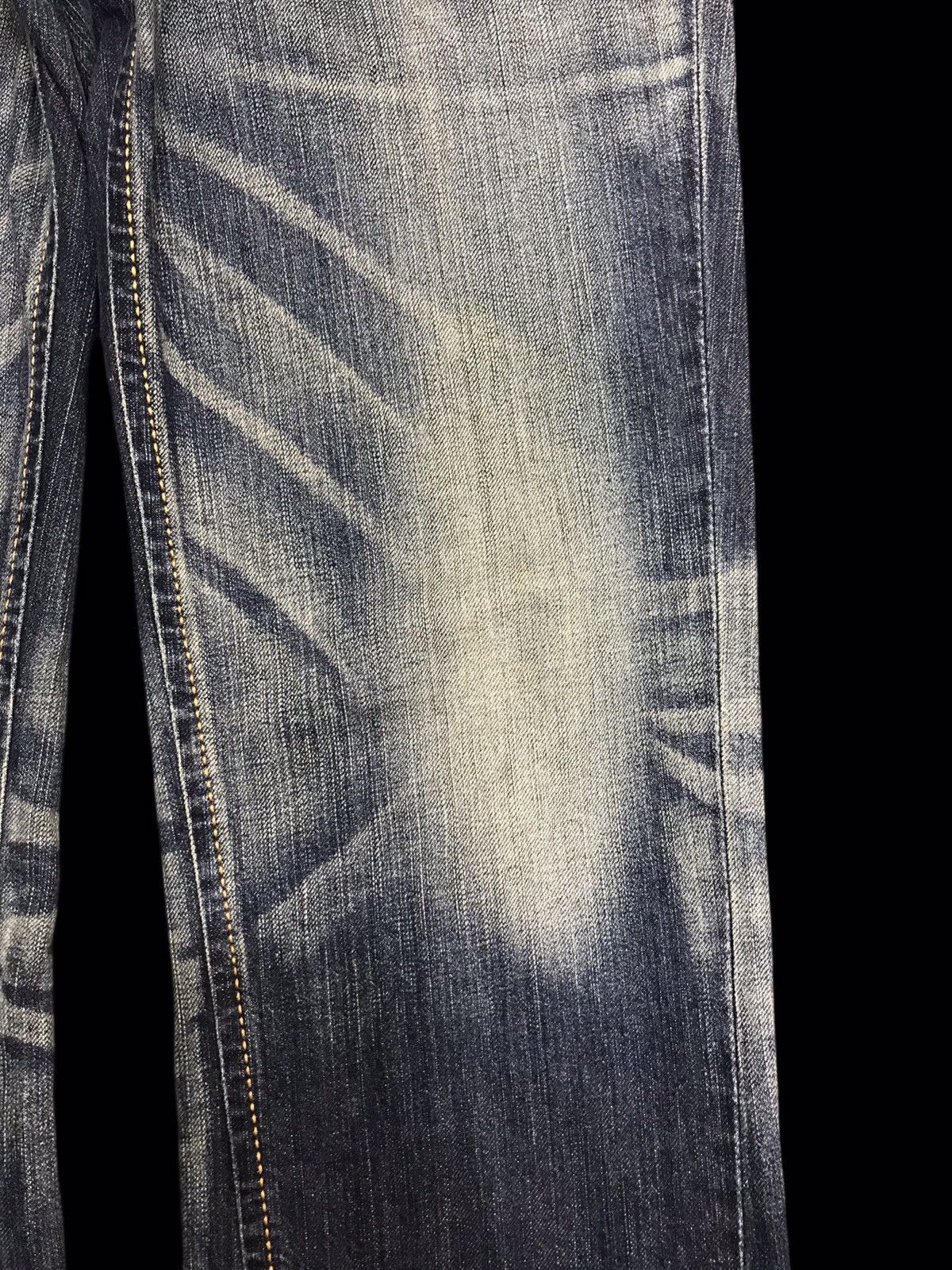 Edwin 💥FLARE💥ARCHIVAL EDWIN WESTRNER SICK FADED FLARE DENIM F391 Size US 30 / EU 46 - 5 Thumbnail
